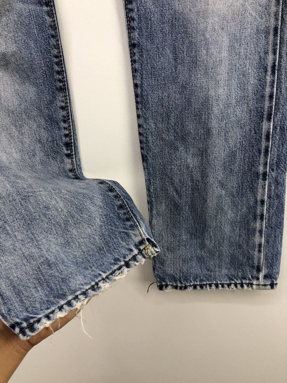 Diesel Vintage Diesel Blue Eyecons 2015/2 Edition Distressed Jeans Size US 28 / EU 44 - 13 Thumbnail