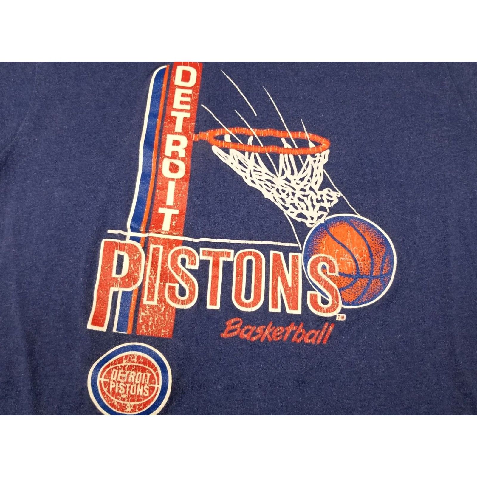 Champion VINTAGE DETROIT PISTONS NBA CHAMPION 50/50 T-SHIRT SZ LARGE Nike? Size US L / EU 52-54 / 3 - 2 Thumbnail