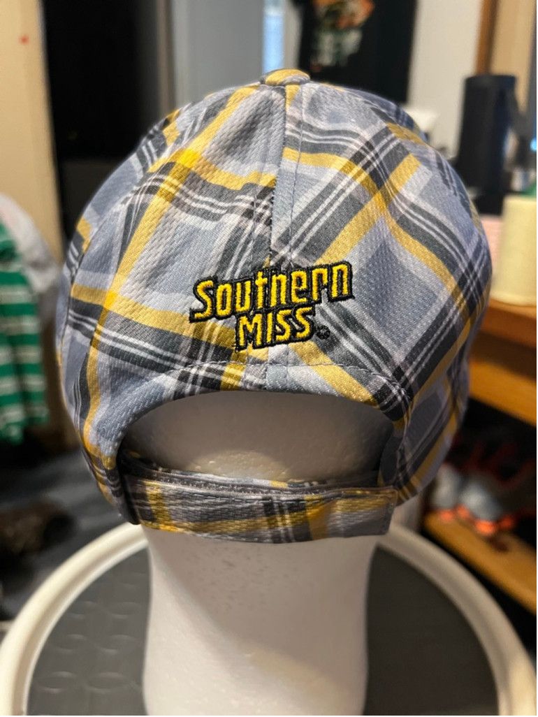 Russell Athletic Men's Russell USM Southern Miss Plaid Baseball Cap Size ONE SIZE - 4 Thumbnail