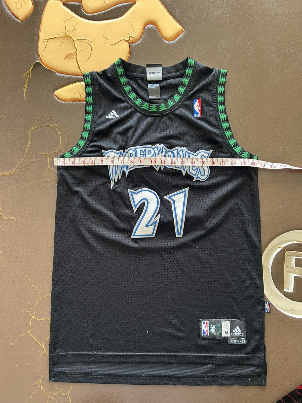 NBA Kevin Garnett Timberwolves NBA Basketball Jersey Size US M / EU 48-50 / 2 - 7 Thumbnail