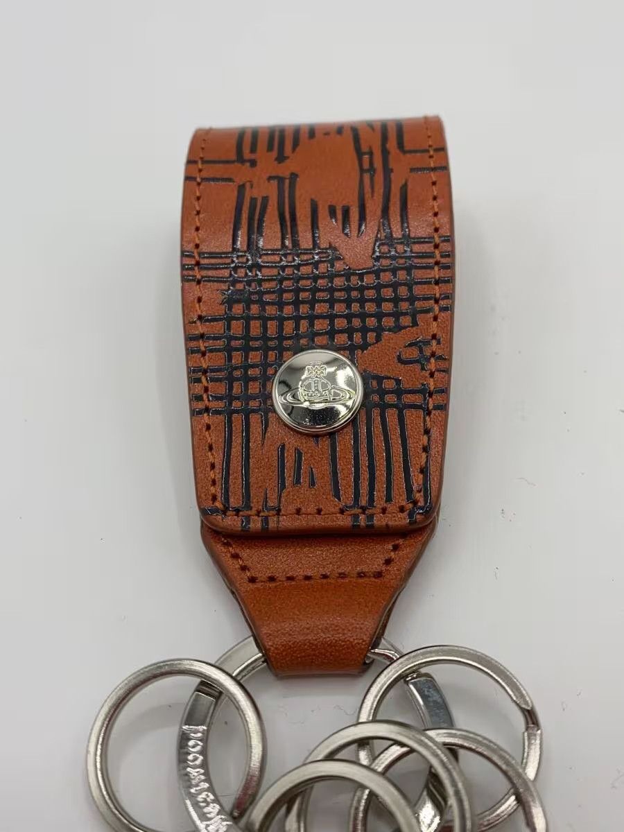 Vivienne Westwood Orb Leather Multi Key Ring Size ONE SIZE - 3 Thumbnail