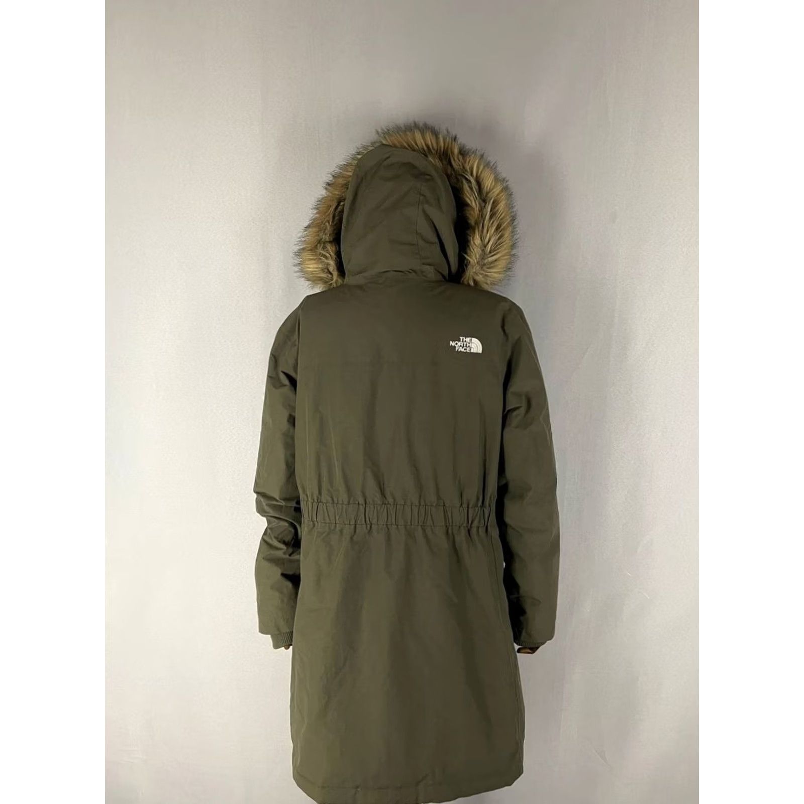 The North Face The North Face Jacket Womens XL Olive Green Hooded Size Nylon Long Sleeve Size XL / US 12-14 / IT 48-50 - 2 Thumbnail