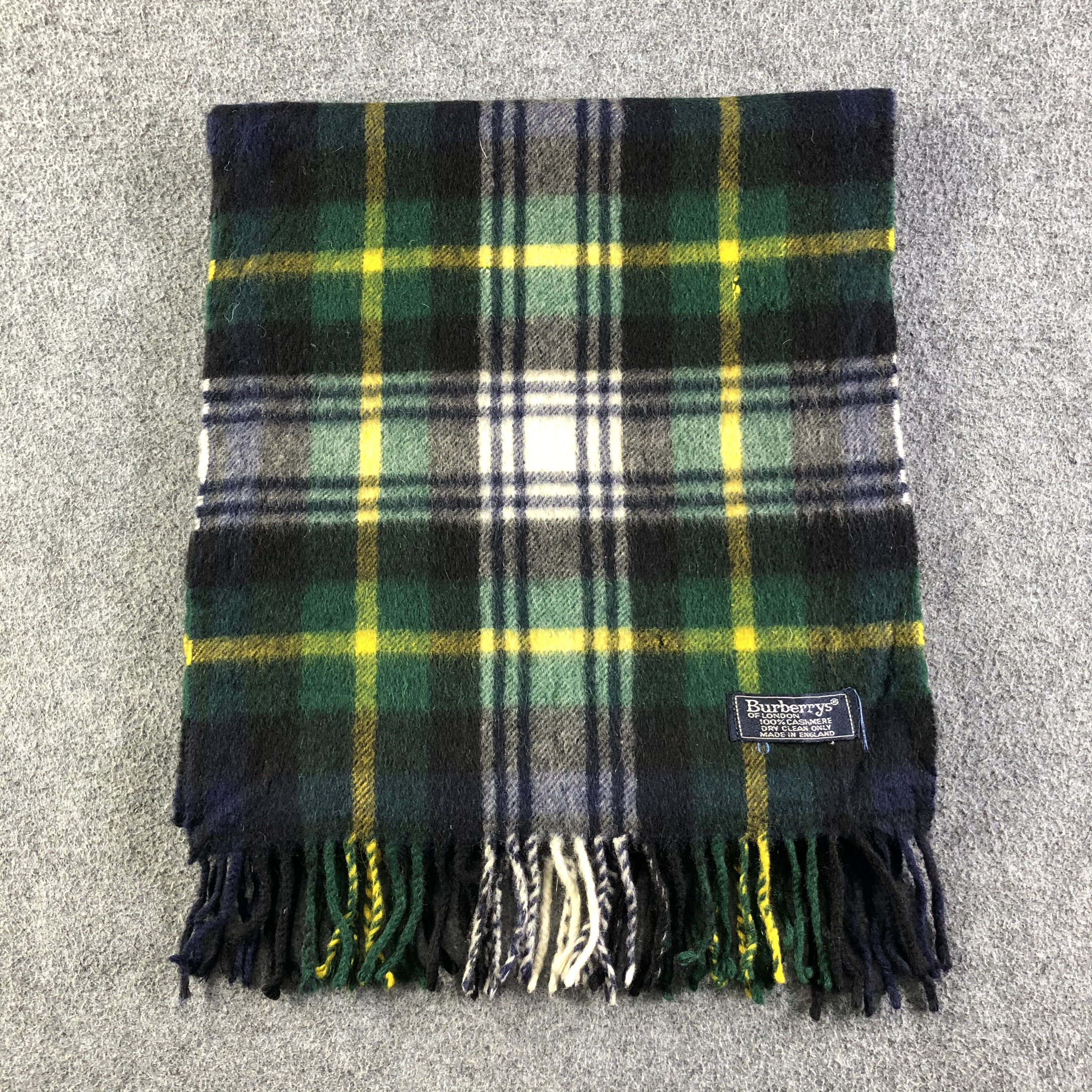 Burberry Burberrys Cashmere Scarf / Muffler / Neckwear P052 Size ONE SIZE - 2 Thumbnail