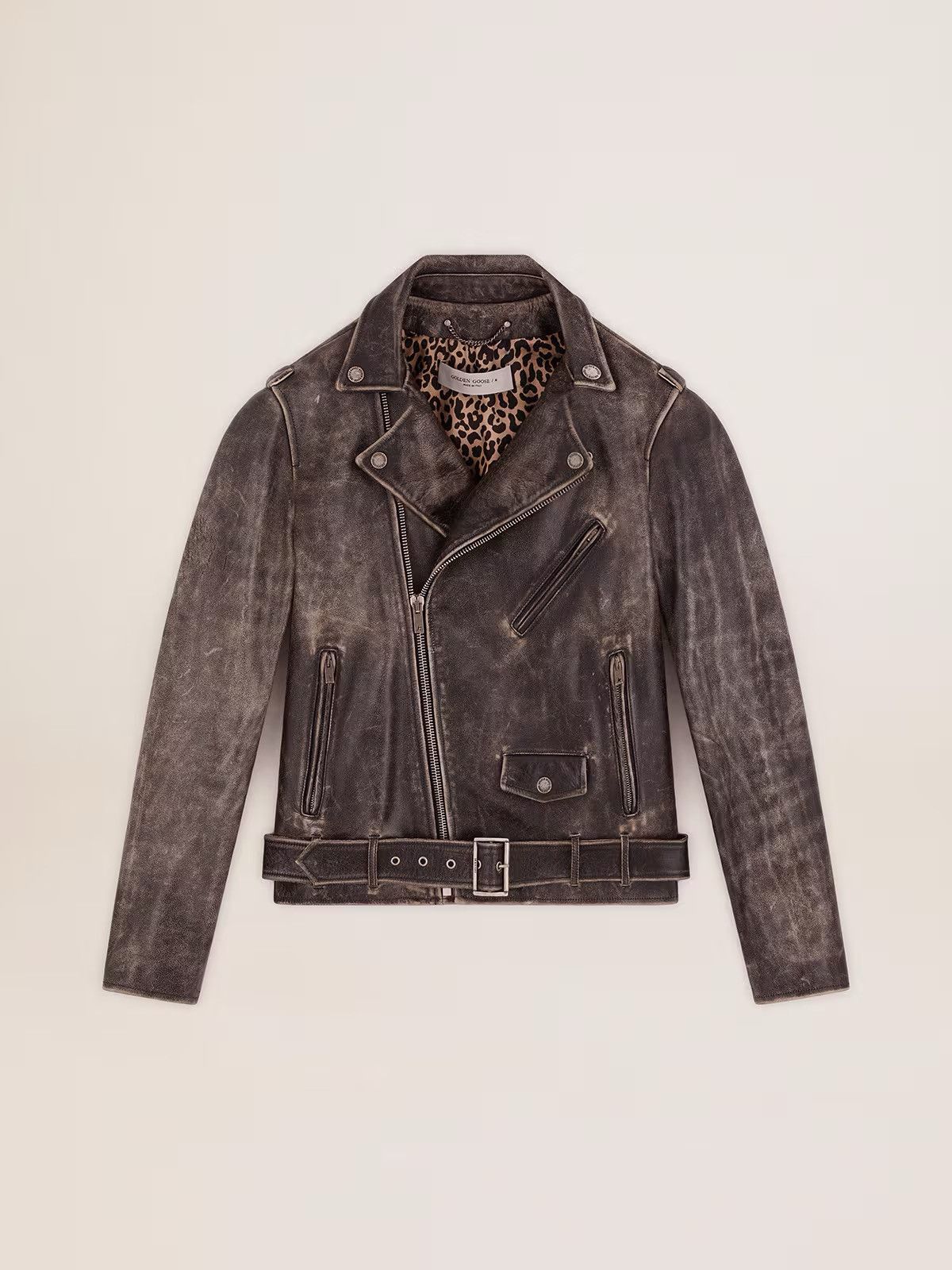 Golden Goose Golden Goose Biker Jacket Size US XL / EU 56 / 4 - 1 Thumbnail