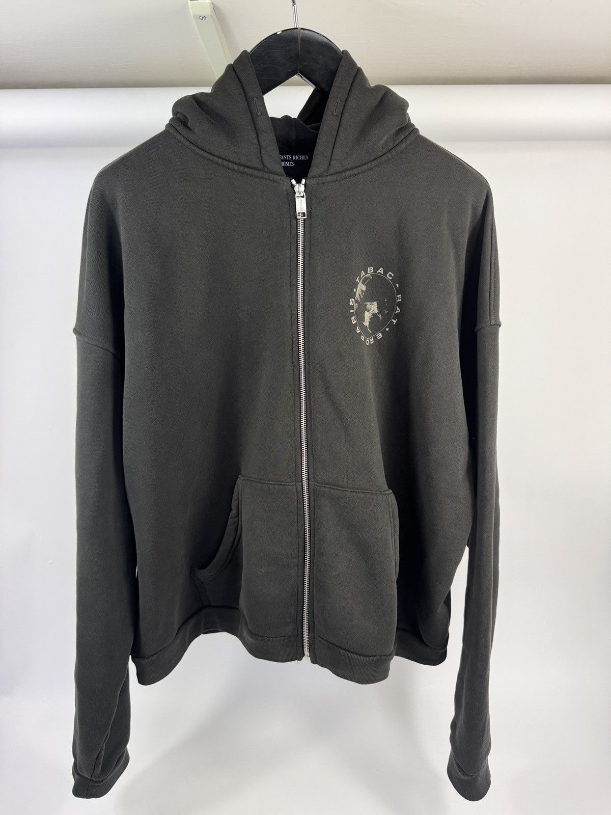 Enfants Riches Deprimes TABAC RAT OVERSIZED ZIP HOODIE Size US L / EU 52-54 / 3 - 1 Thumbnail