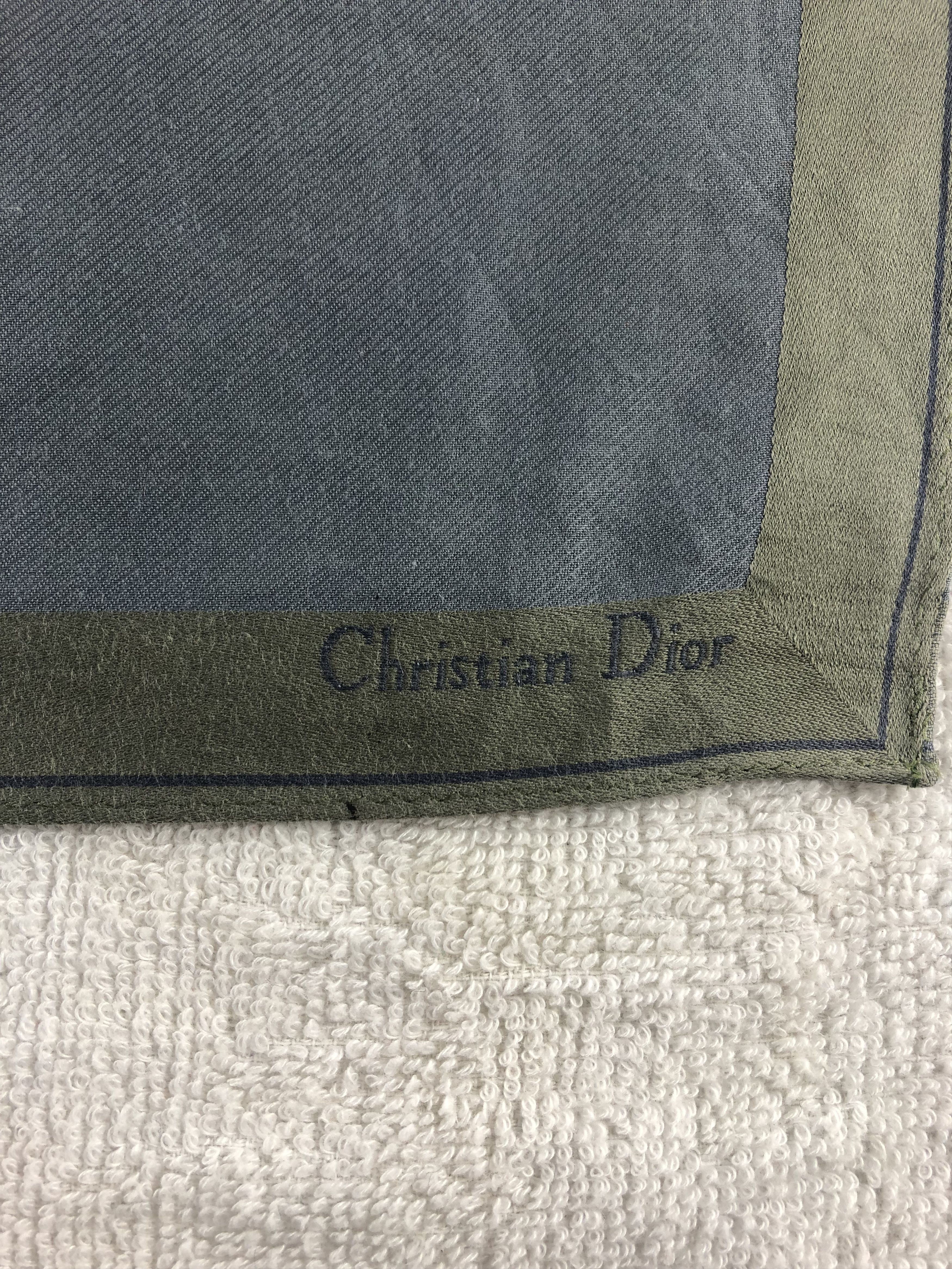 Vintage Christian DIor Handkerchief / Bandana / Neckerchief Size ONE SIZE - 5 Thumbnail
