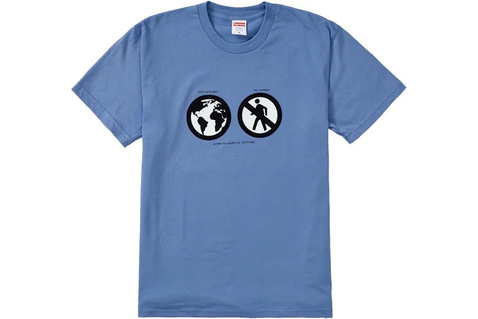 Supreme Supreme Save The World Tee Size US S / EU 44-46 / 1 - 1 Thumbnail