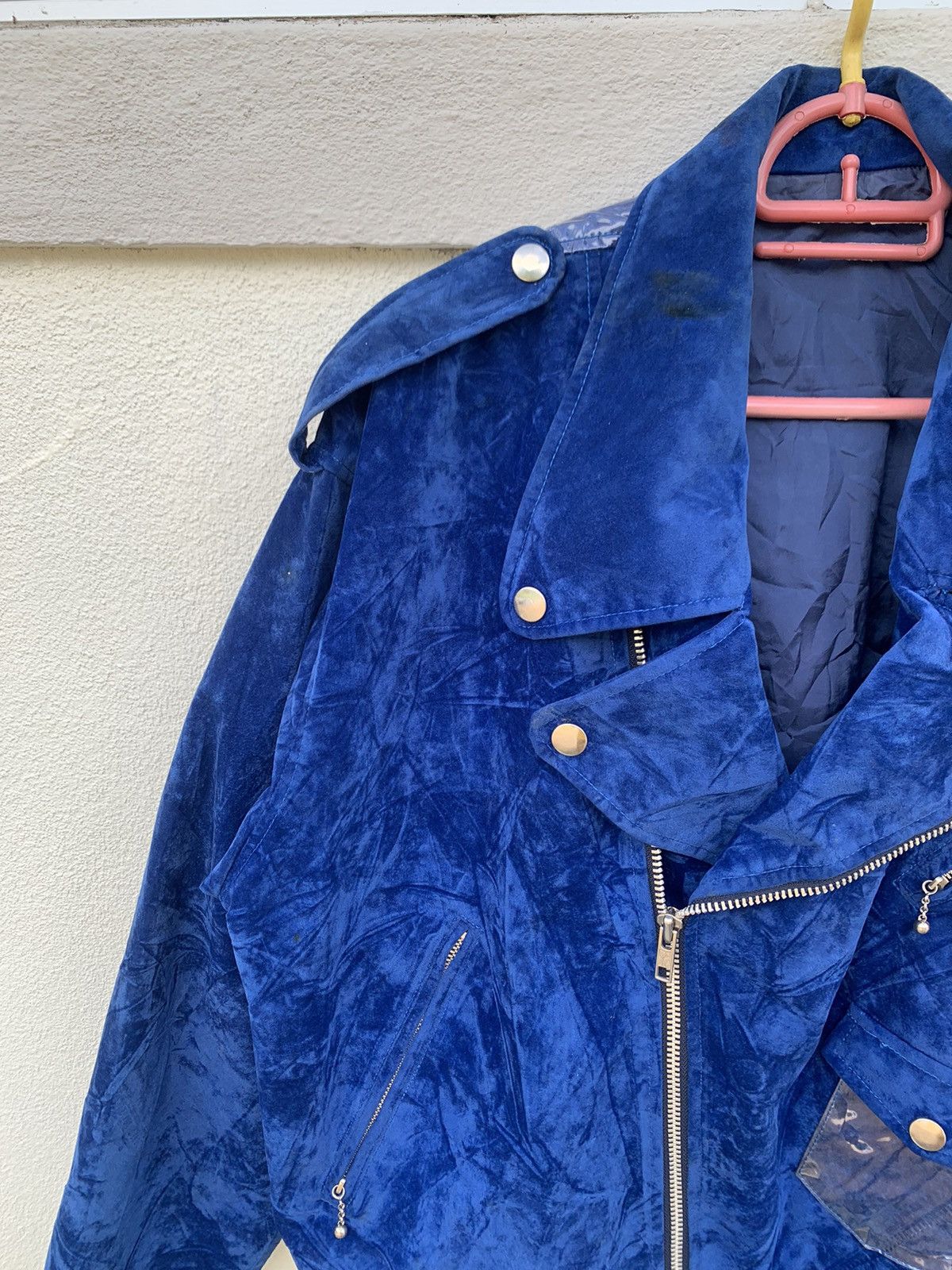 GOREWEAR × The Unbranded Brand Velvet Rider Style Jacket With Nice Print Rocket Ladies Size US M / EU 48-50 / 2 - 5 Thumbnail