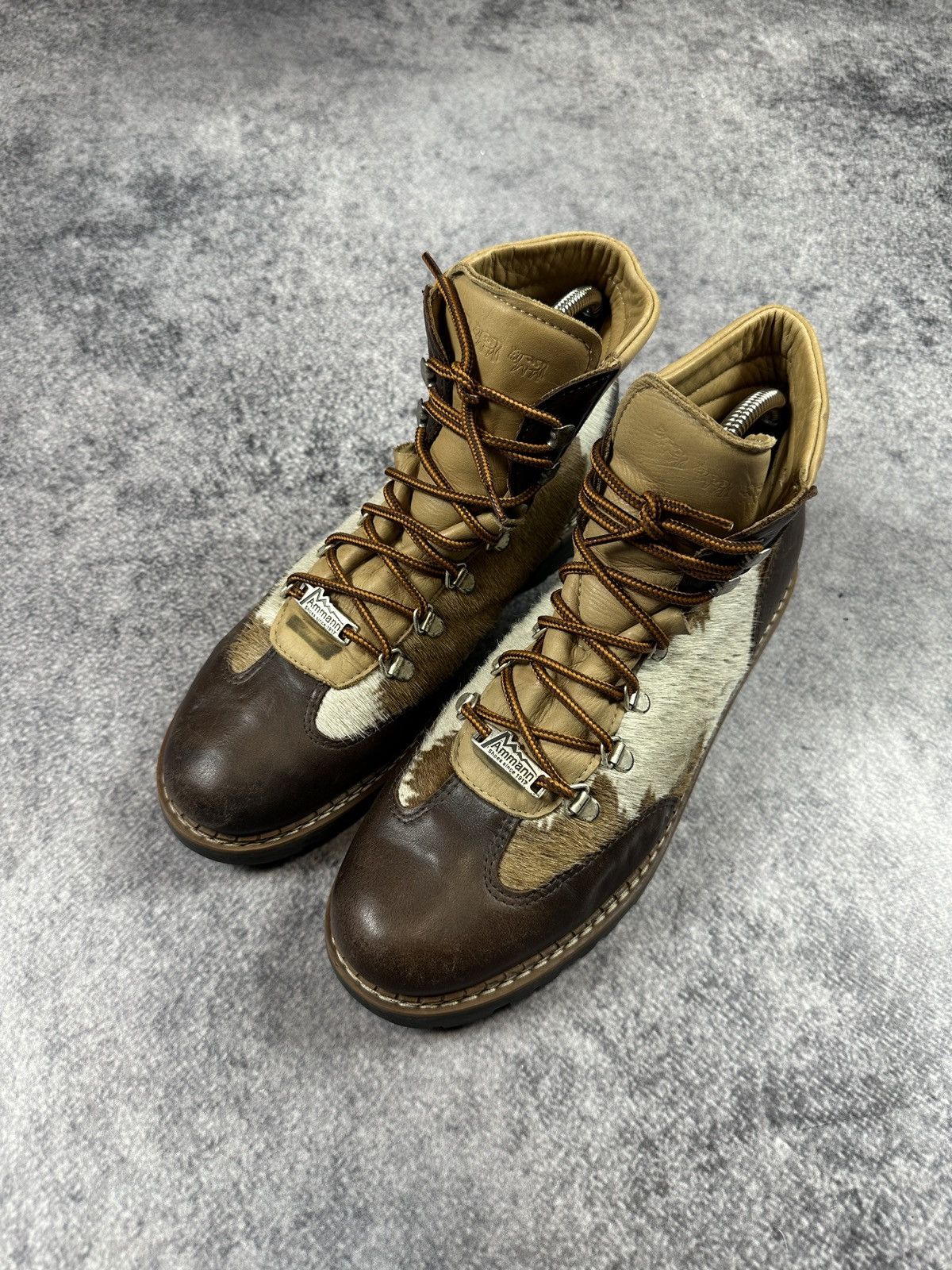 Genuine Leather Y2K Leather Cow Fur Casual Boots Streetwear 90s Style Cowboy Size US 10.5 / EU 43-44 - 1 Thumbnail