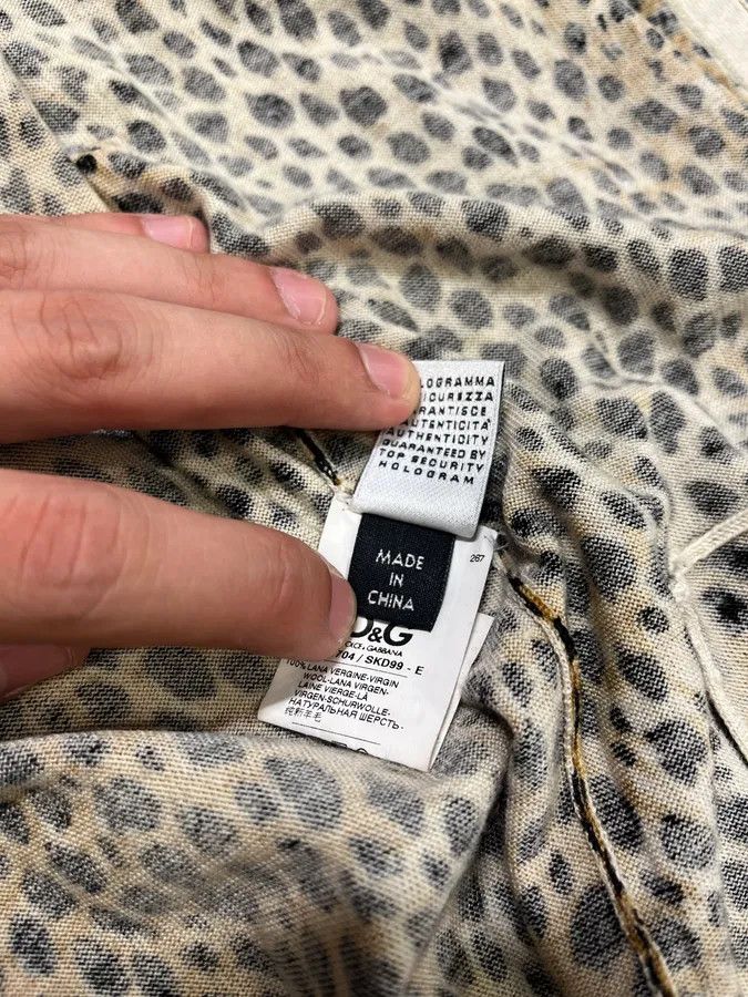 Dolce & Gabbana SS1996 Dolce & Gabbana Leopard Cardigan Size S / US 4 / IT 40 - 8 Thumbnail