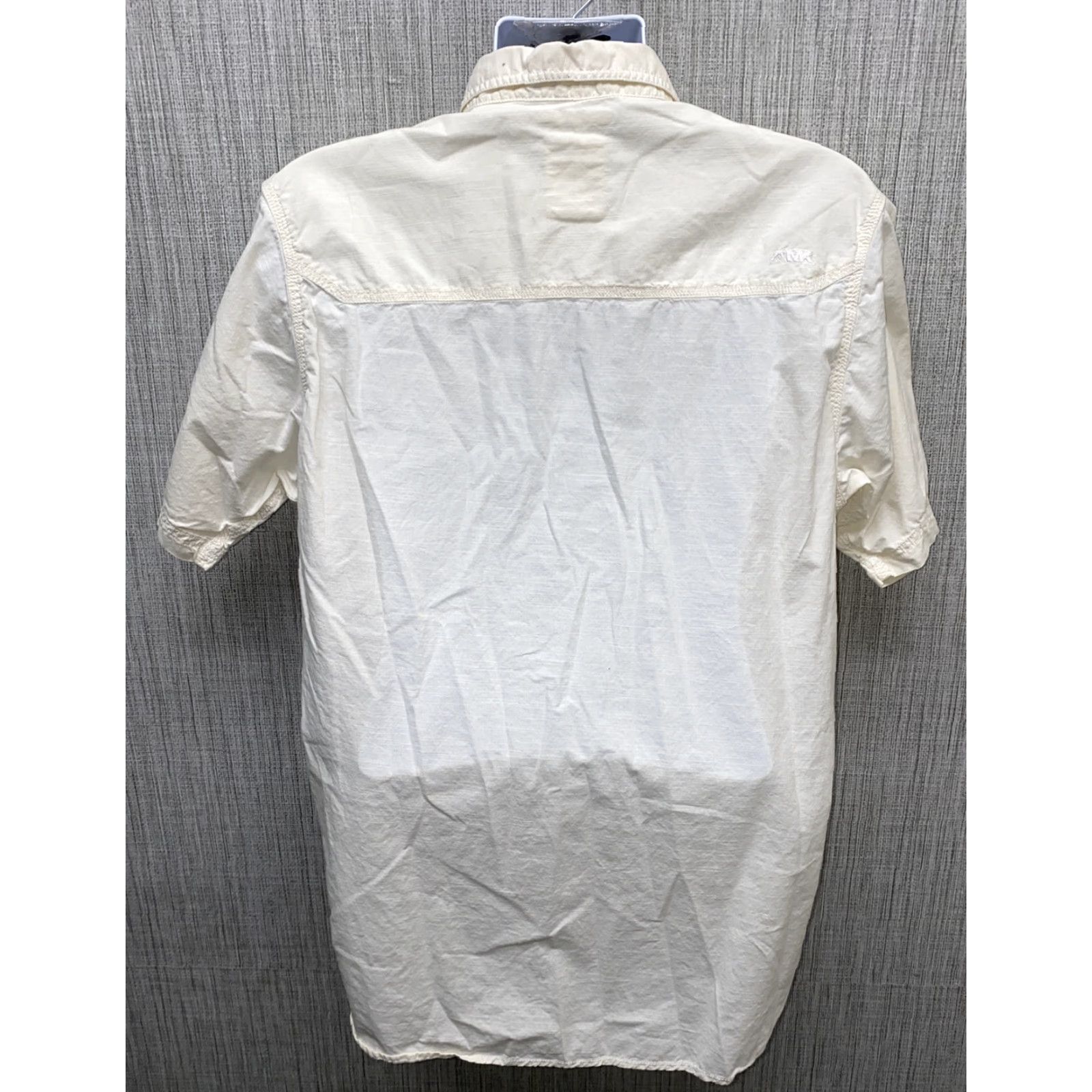 Mountain Khakis Mountain Khakis Shirt Men L Beige Short Sleeve Button-Front Collared 100% Cotton Regular Fit Size US L / EU 52-54 / 3 - 4 Thumbnail