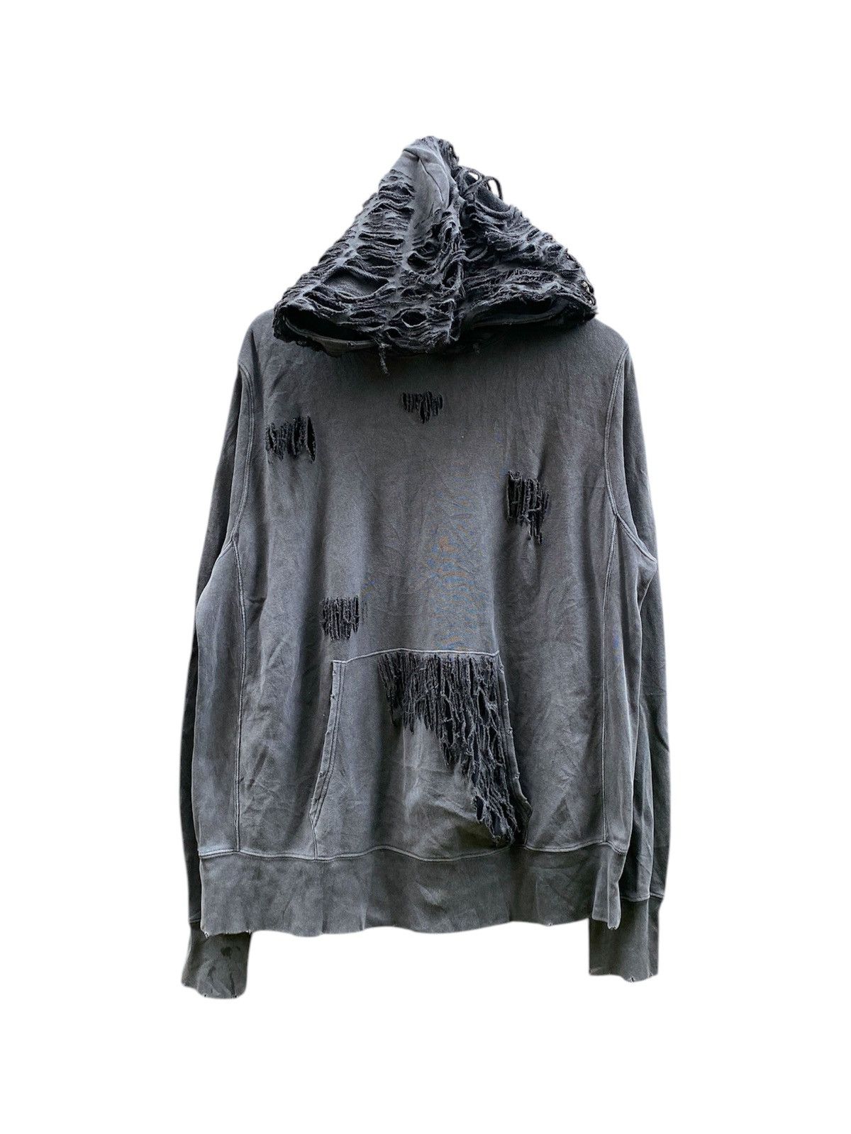 If Six Was Nine Distressed Simplicite Hoodie ERD Greg Lauren Style Size US L / EU 52-54 / 3 - 2 Thumbnail