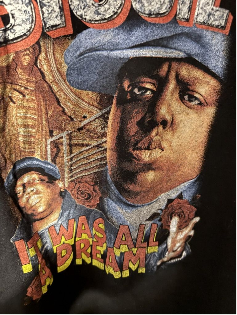 The Unbranded Brand Notorious BIG Biggie Smalls Pullover T-Shirt Black Men sz L Size US L / EU 52-54 / 3 - 4 Thumbnail