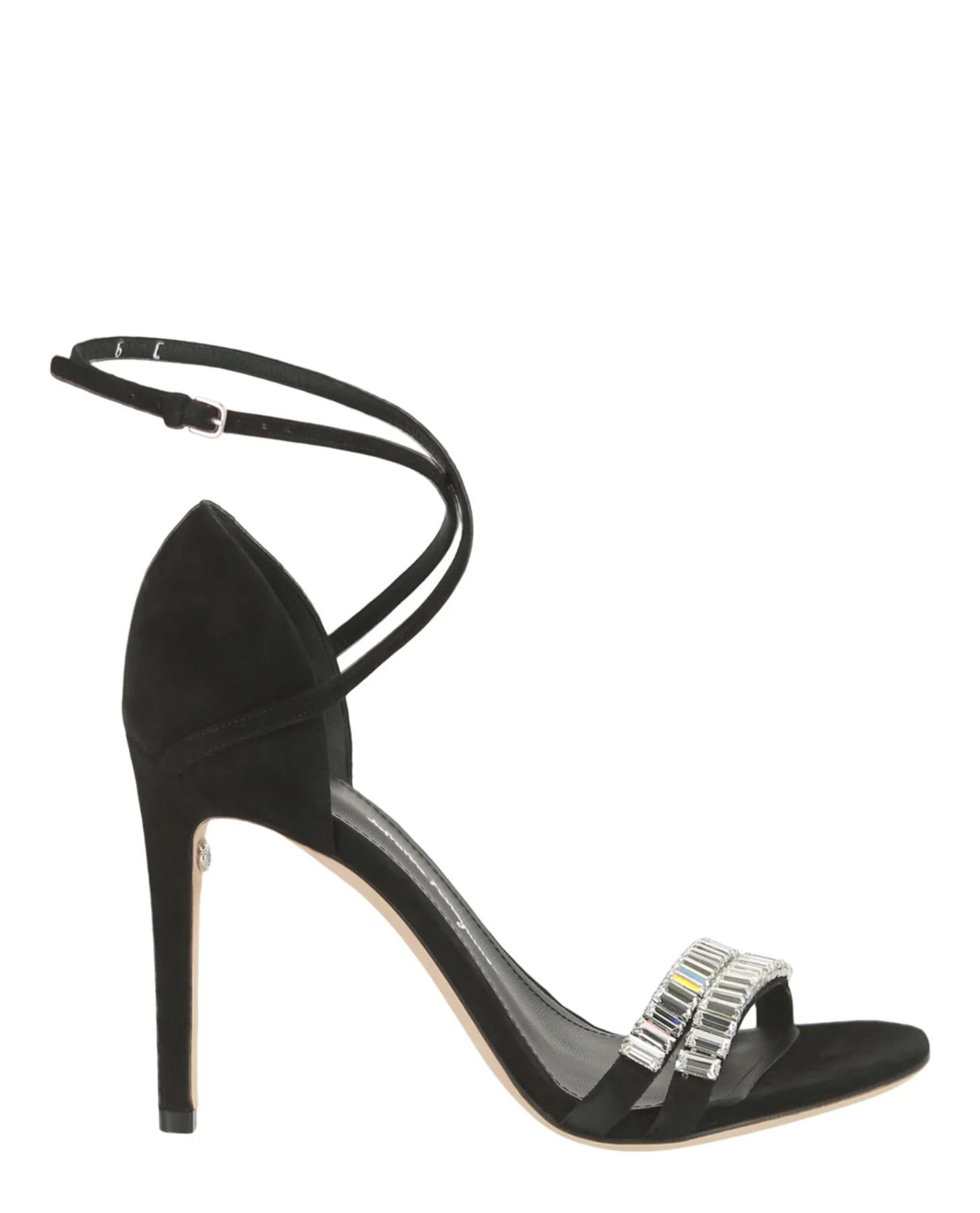Salvatore Ferragamo o1y0426 Slingback Sandals in Black/Silver Size US 9 / IT 39 - 1 Thumbnail