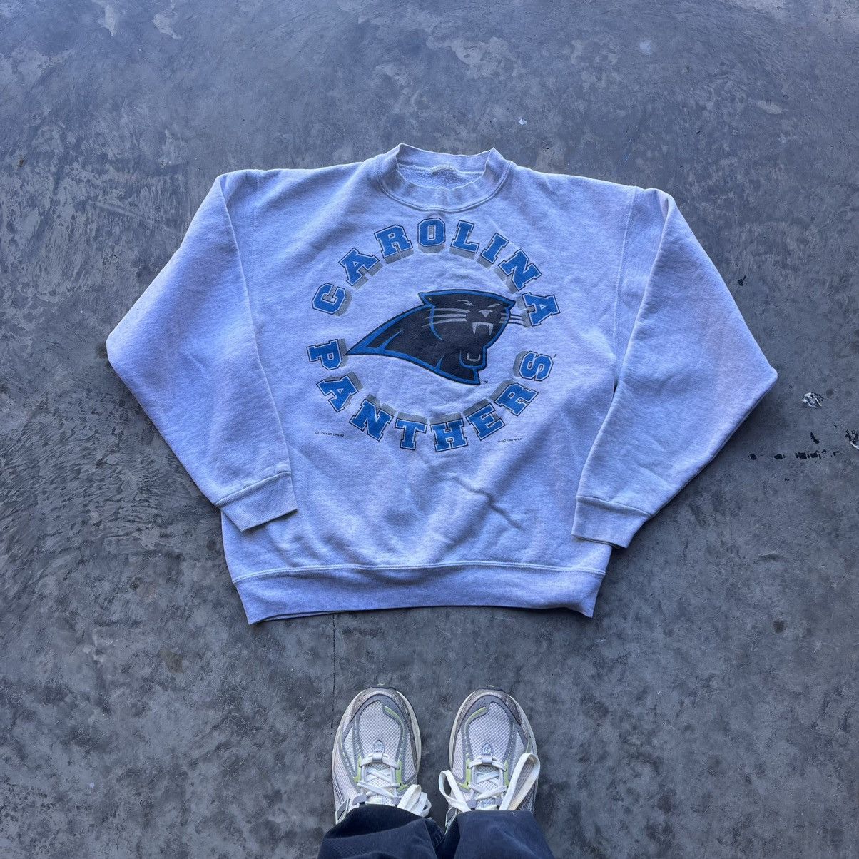 Logo 7 × NFL × Vintage Vintage 1993 panthers gray crew neck rare Large Size US L / EU 52-54 / 3 - 1 Thumbnail