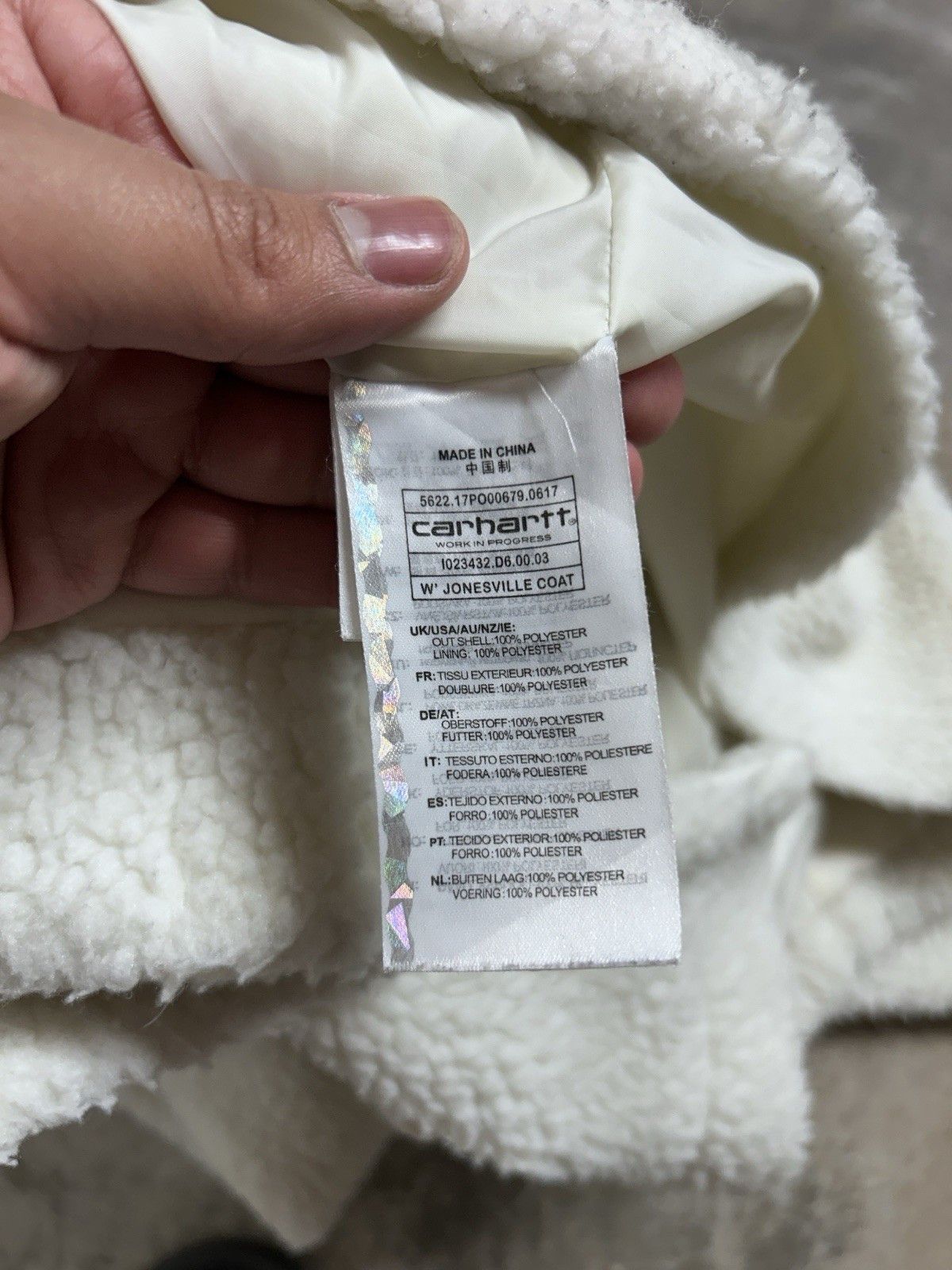 Carhartt Wip Carhartt WIP Fleece Deep Pile Coat Women’s Size Small Size S / US 4 / IT 40 - 11 Thumbnail
