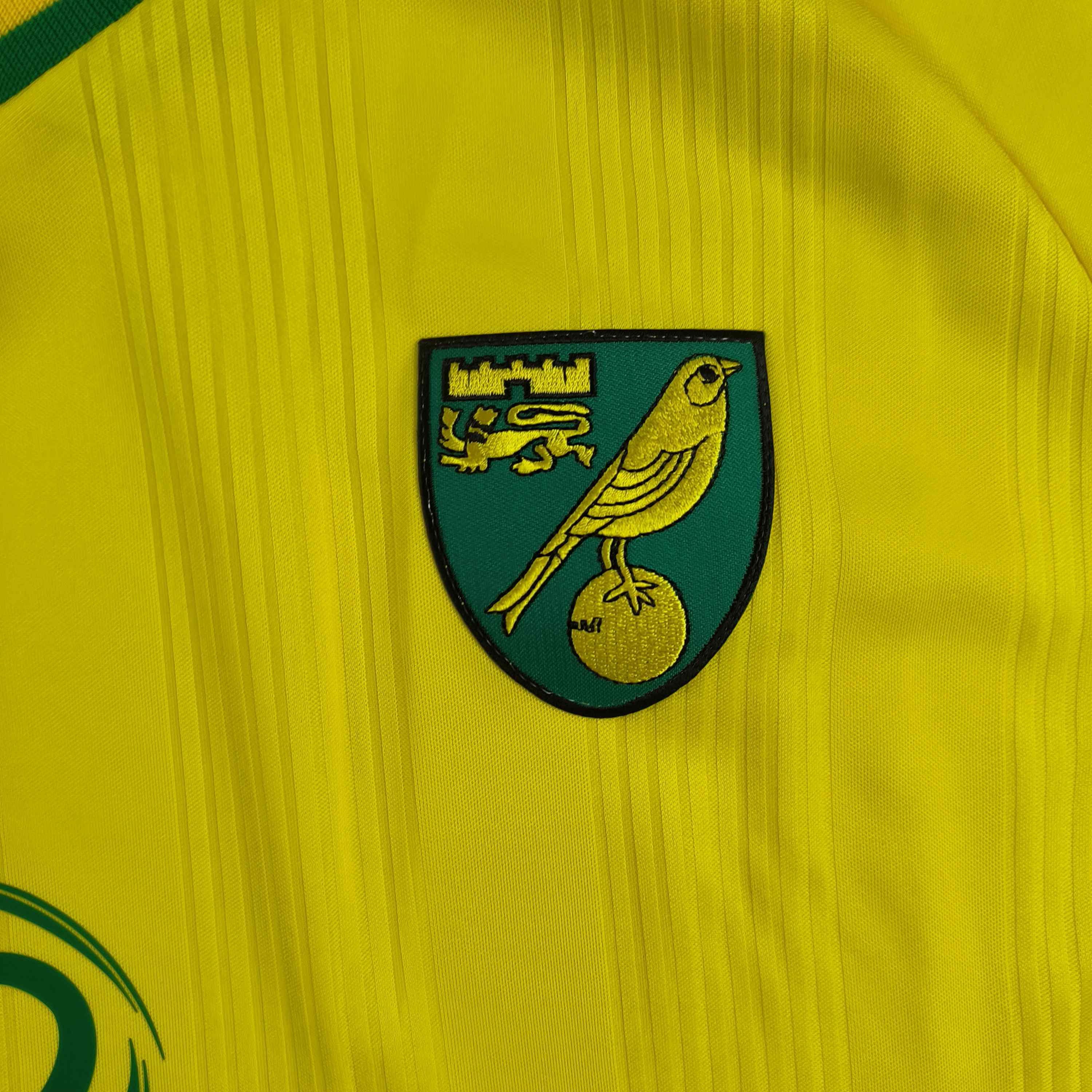Errea Norwich City 2020-21 Errea home football jersey size 7XL Size US XXL / EU 58 / 5 - 4 Thumbnail