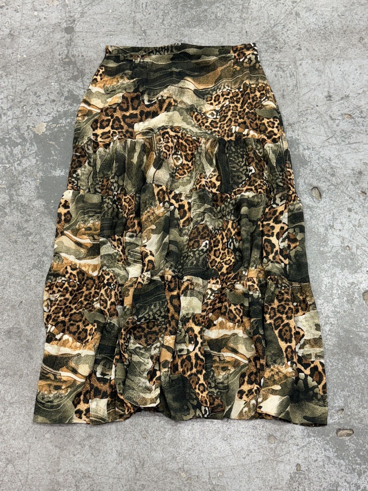 Japanese Brand Vintage y2k Maxi Skirt Cavalli Style Size 30" / US 8 / IT 44 - 3 Thumbnail