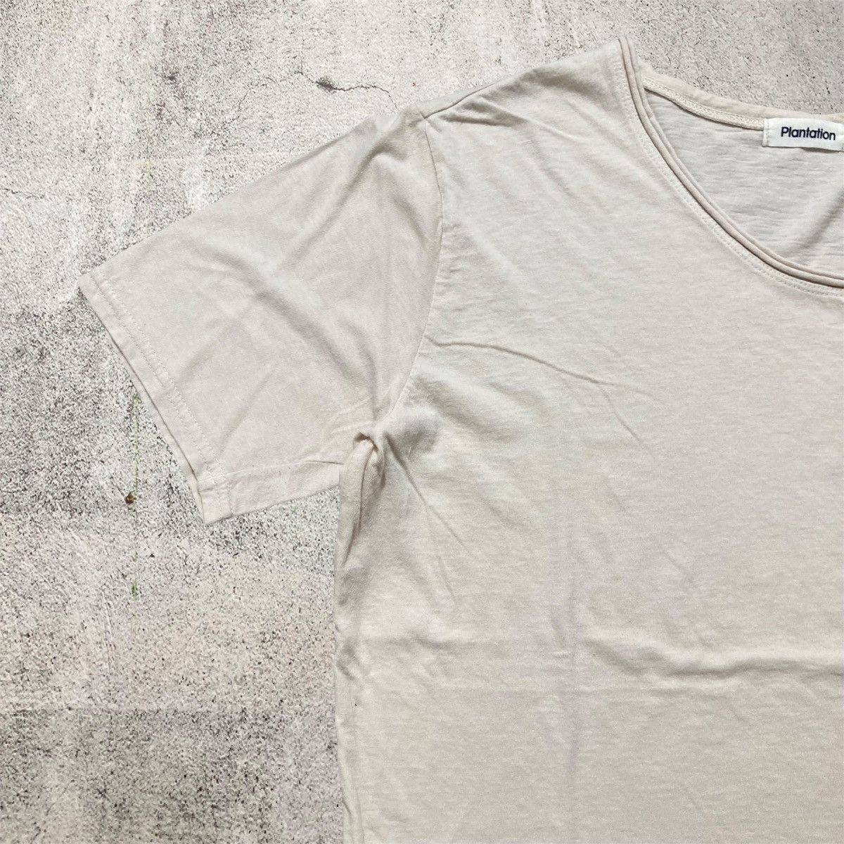 Japanese Brand Vintage Plantation by Issey Miyake Blank Tee Designer Size US M / EU 48-50 / 2 - 5 Thumbnail