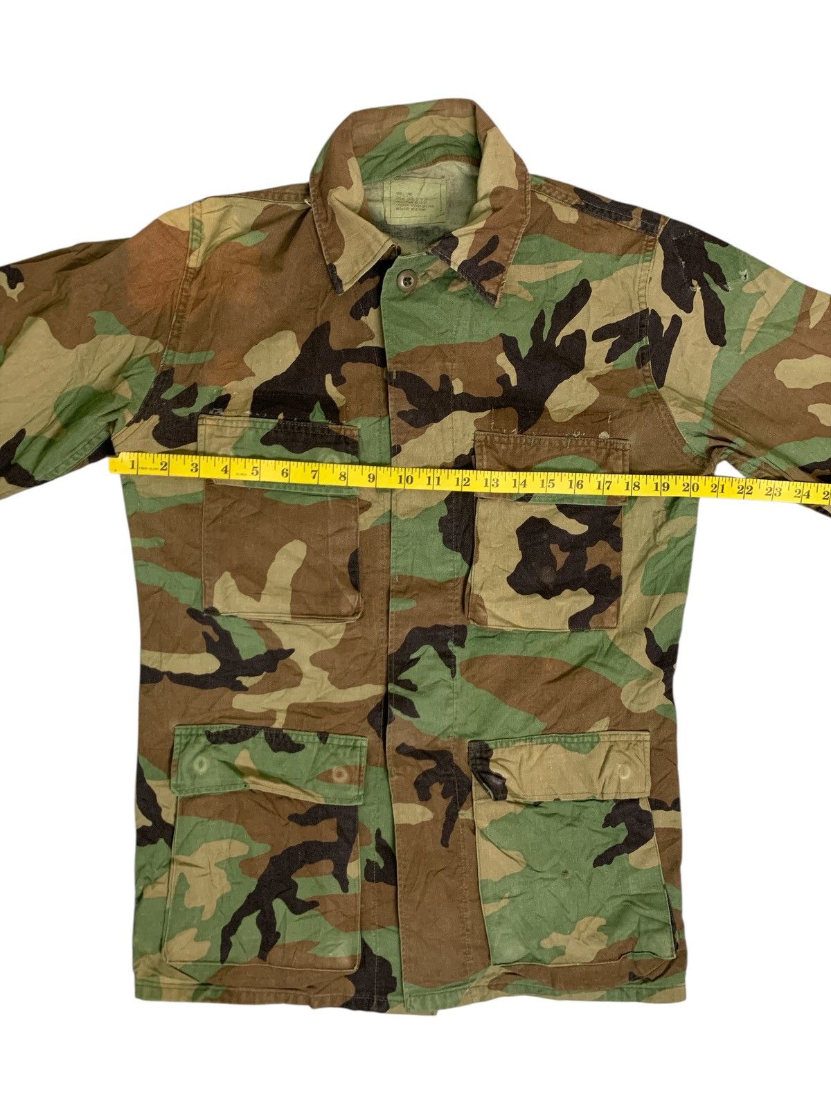 Other Vintage US Army BDU Woodland Camouflage Combat Uniform Shirt Size US S / EU 44-46 / 1 - 9 Thumbnail