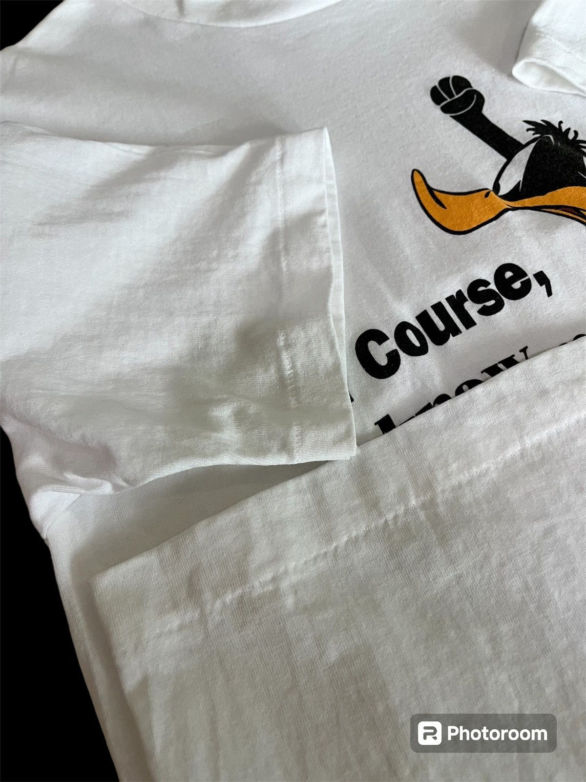 Warner Bros Vintage 90s Warner Bros Daffy Duck Tshirt Made In USA Size US M / EU 48-50 / 2 - 4 Thumbnail