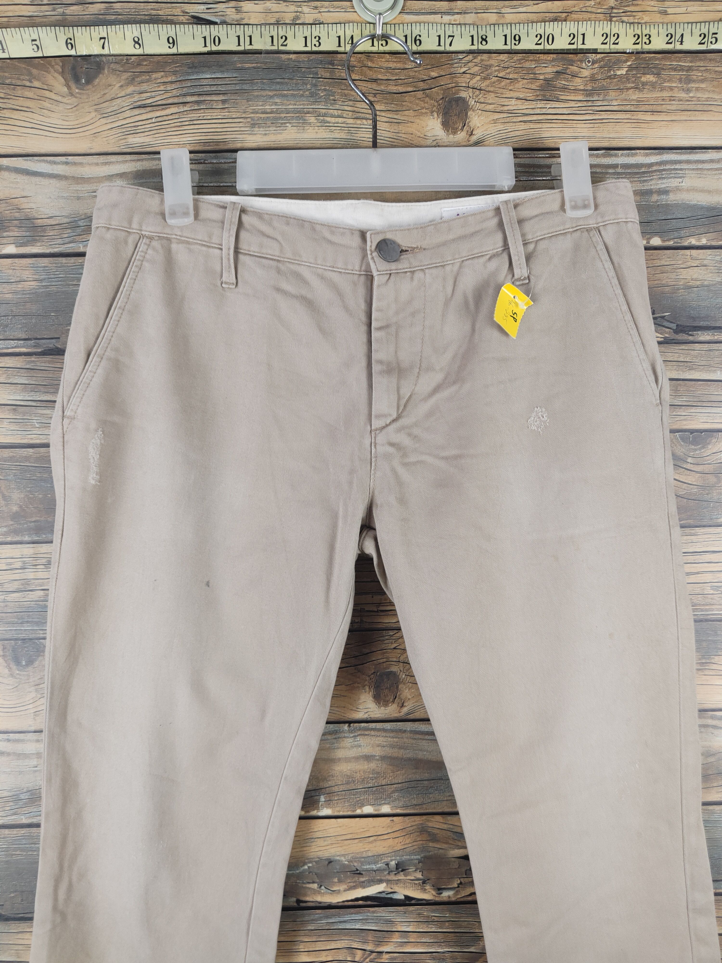 Japanese Brand DL Munich Beige Multipocket Casual Pants##SP46-285T Size 29" - 2 Thumbnail