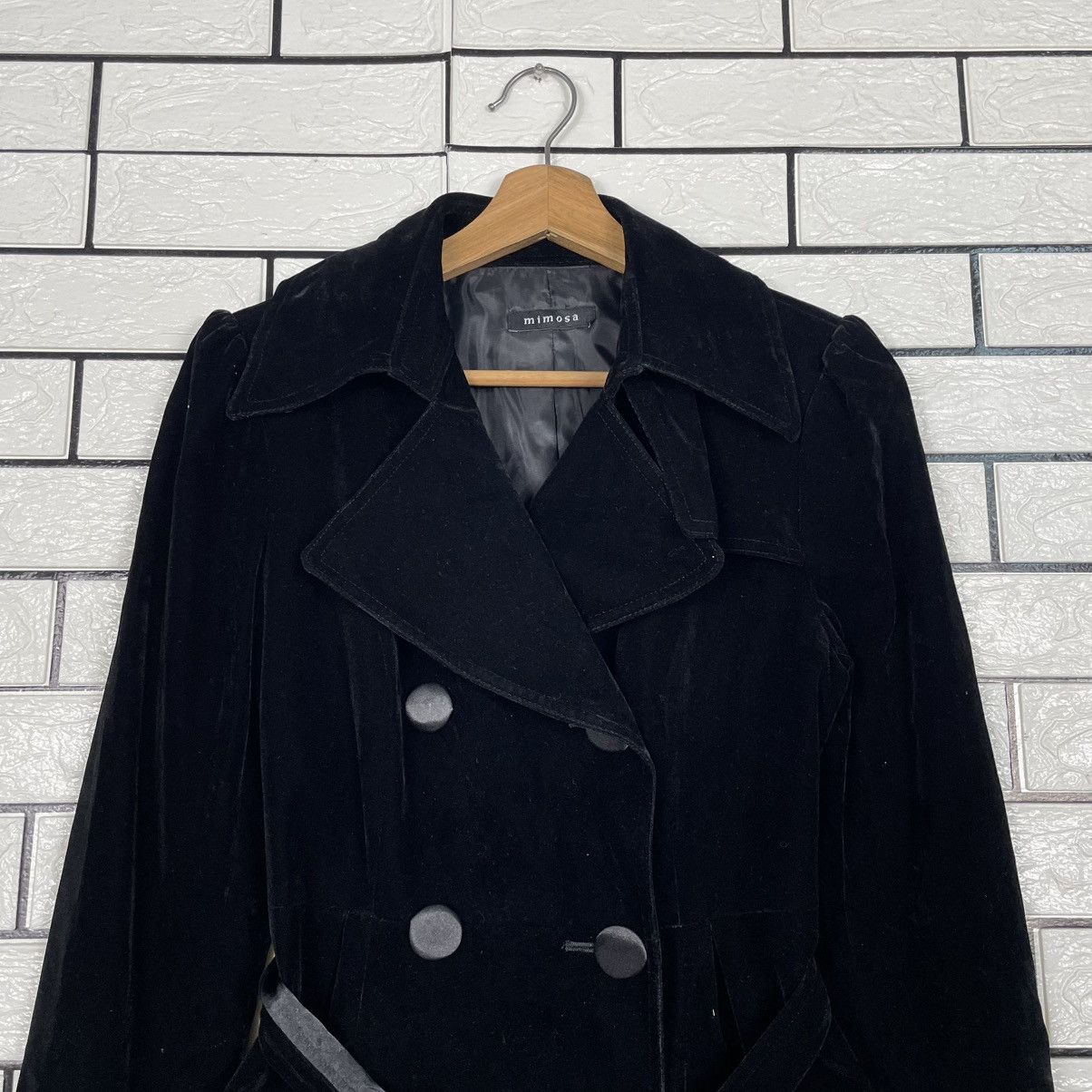 Japanese Brand Japanese Brand Mimpsa Double Breasted Women Coat Size S / US 4 / IT 40 - 2 Thumbnail