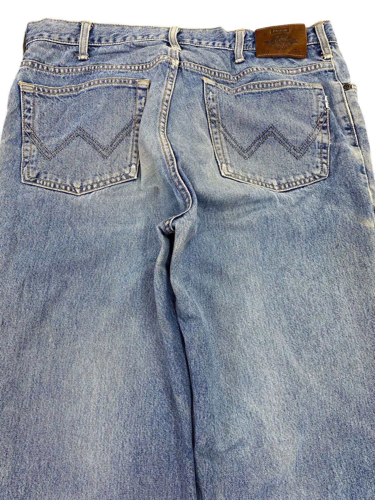 Edwin Edwin Faded Wash Style Loose Jeans Size US 35 - 2 Thumbnail