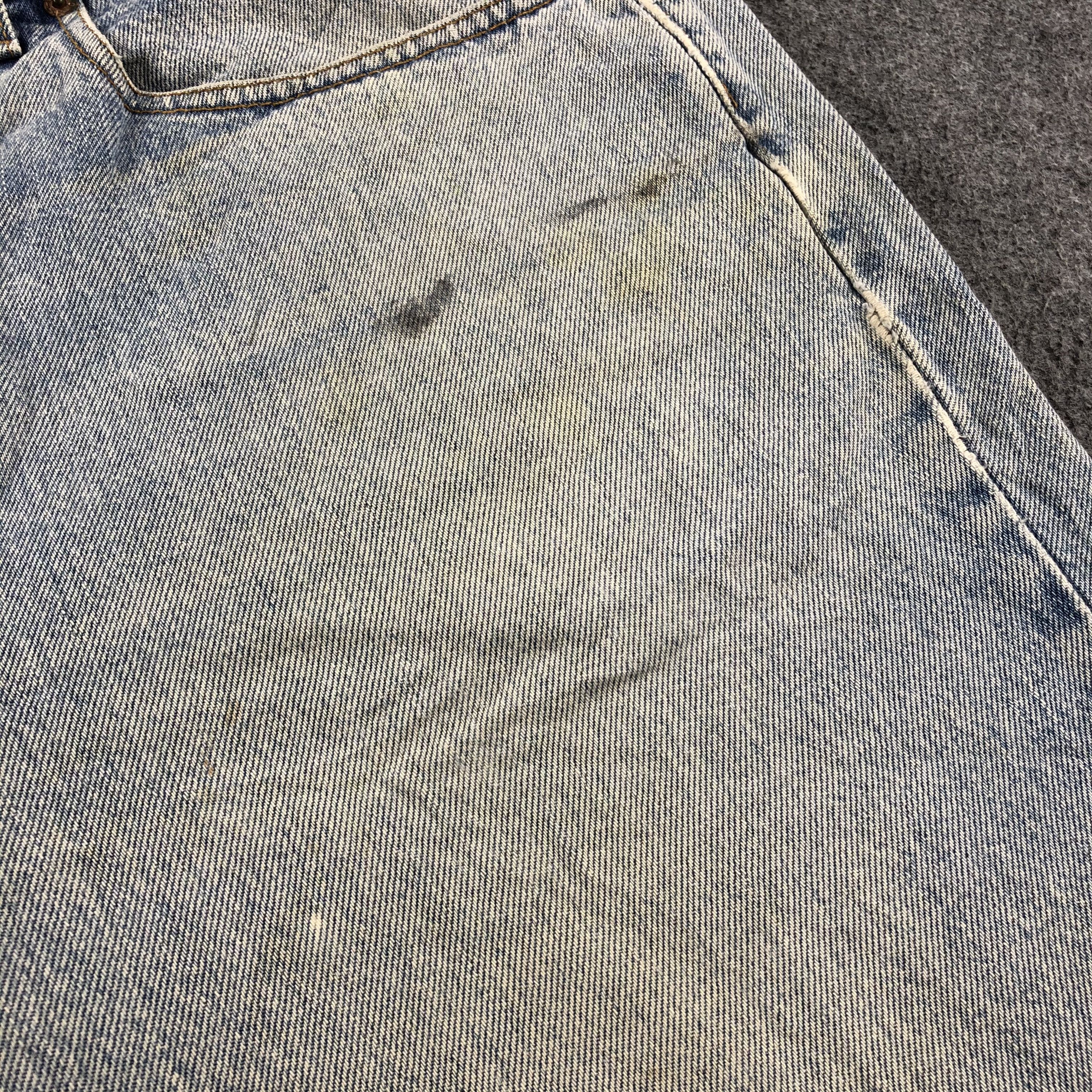 Levi's 90s Vintage Blue Wash Levis 550 Jeans-J2368 Size US 38 / EU 54 - 10 Thumbnail