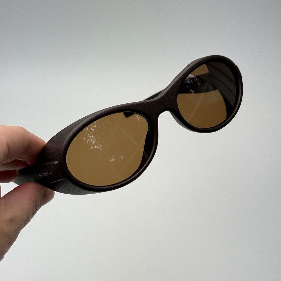 Givenchy BRAND NEW Givenchy Sunglasses GV40065I 49J Dark Brown/Roviex Size ONE SIZE - 7 Thumbnail
