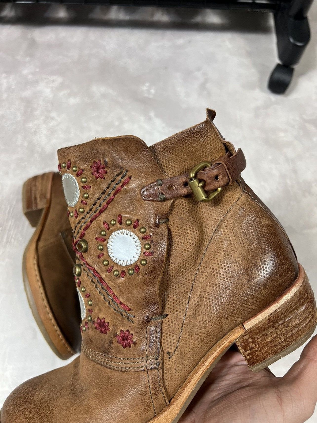 Japanese Brand Vintage AS98 Airsteps Avantgarde Boots Size US 8 / IT 38 - 3 Thumbnail
