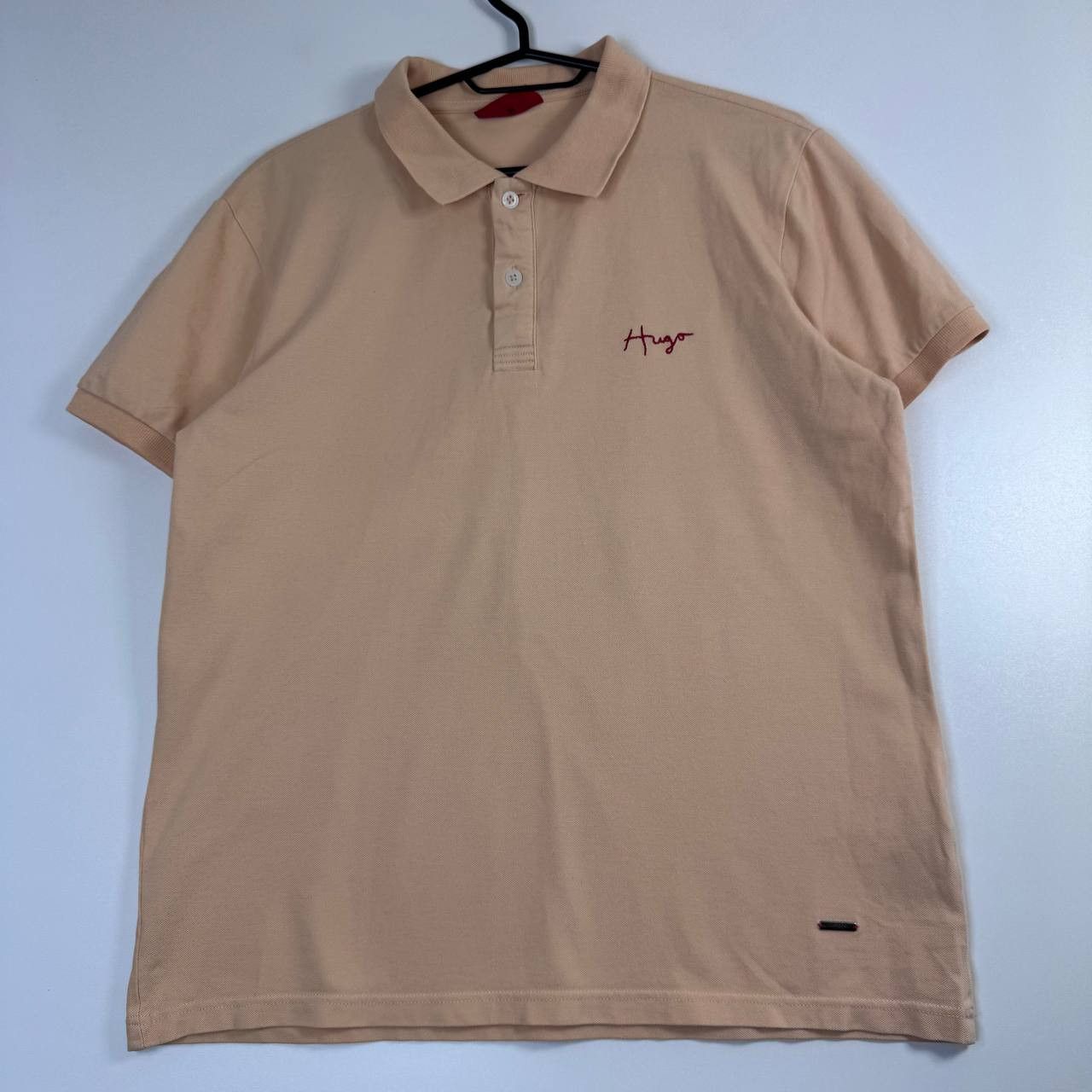 Hugo Boss Hugo Boss Hugo Polo Shirt Mens Beige Designer Casual Size M Size US M / EU 48-50 / 2 - 1 Thumbnail