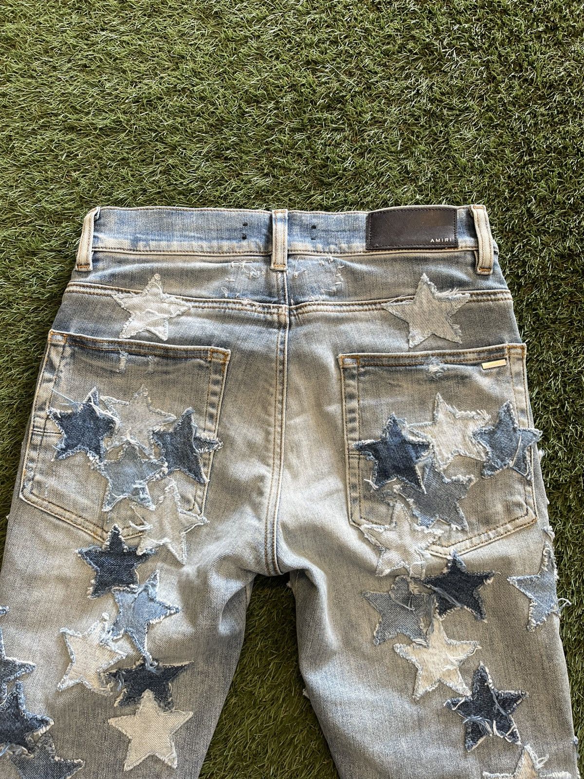 Amiri Size 28 - Amiri Chemist Denim Stars Skinny Jeans Very Rare Size US 28 / EU 44 - 5 Thumbnail