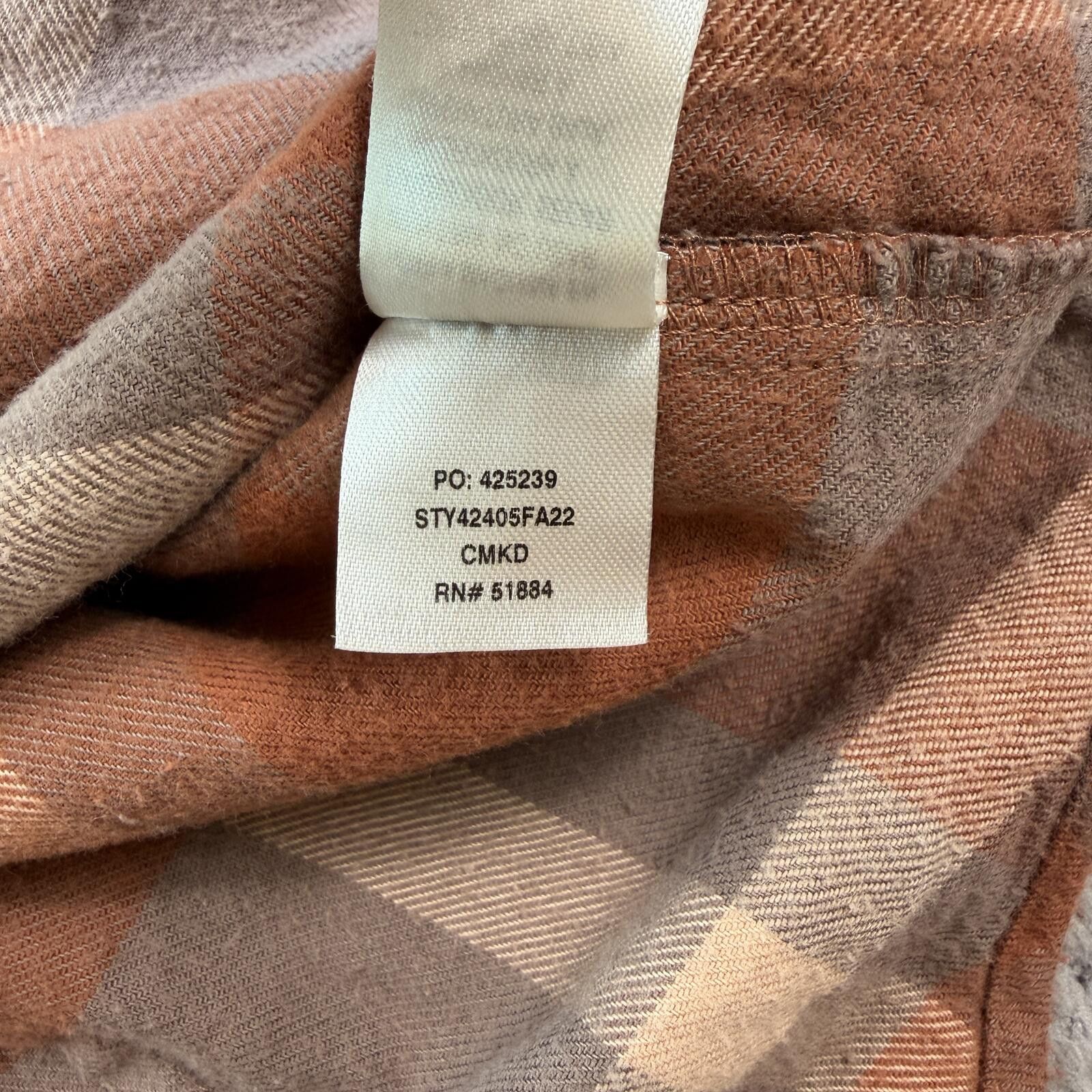 Patagonia Patagonia Plaid Flannel Shirt Brown Tan Womens S Button Up Size S / US 4 / IT 40 - 6 Thumbnail