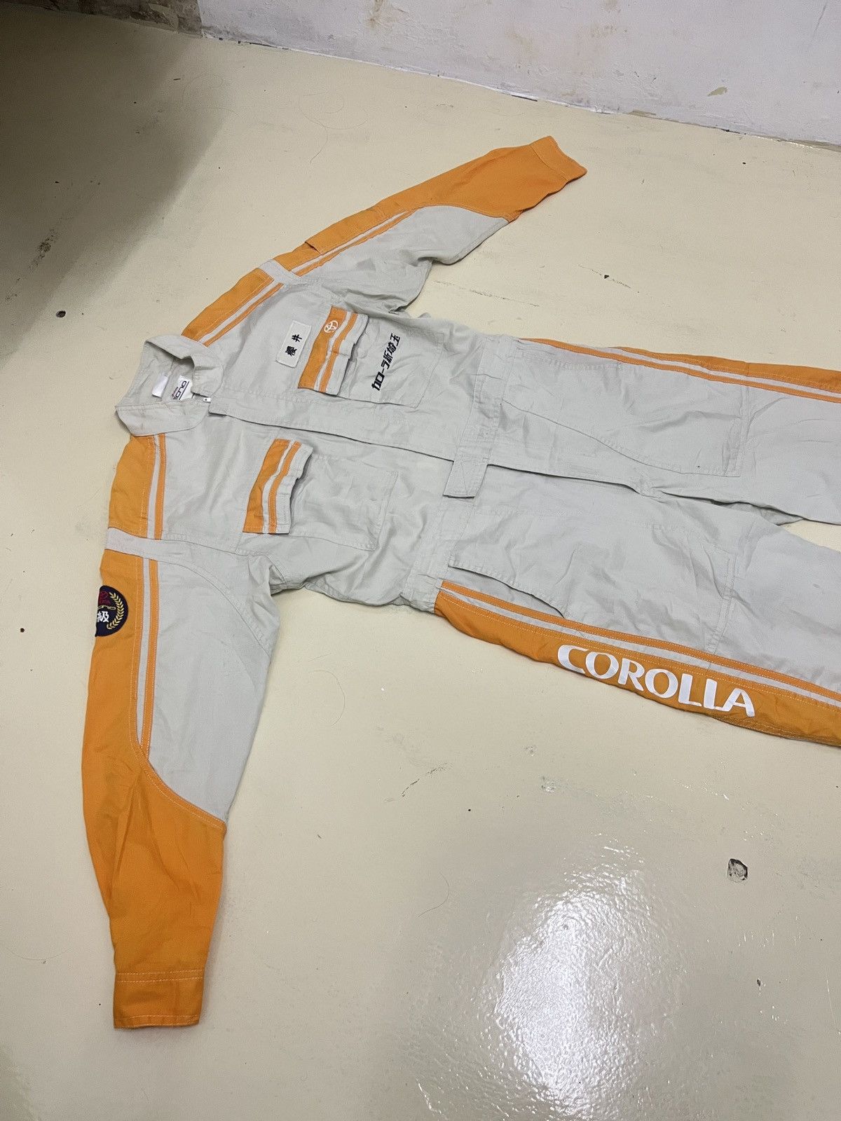 Japanese Brand Overall 90's TOYOTA COROLLA TECNO JAPAN 3 MONKEY Size US 35 - 4 Thumbnail