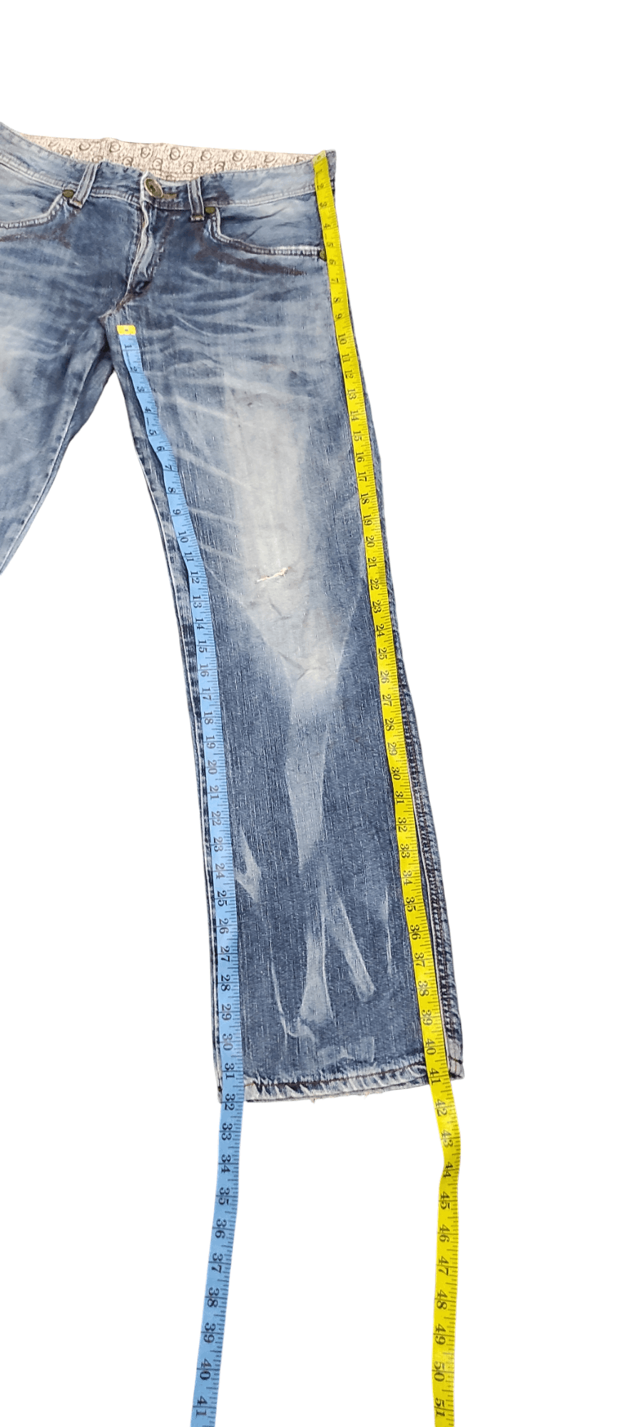 Edwin Edwin Distressed Jeans Size US 33 - 19 Thumbnail