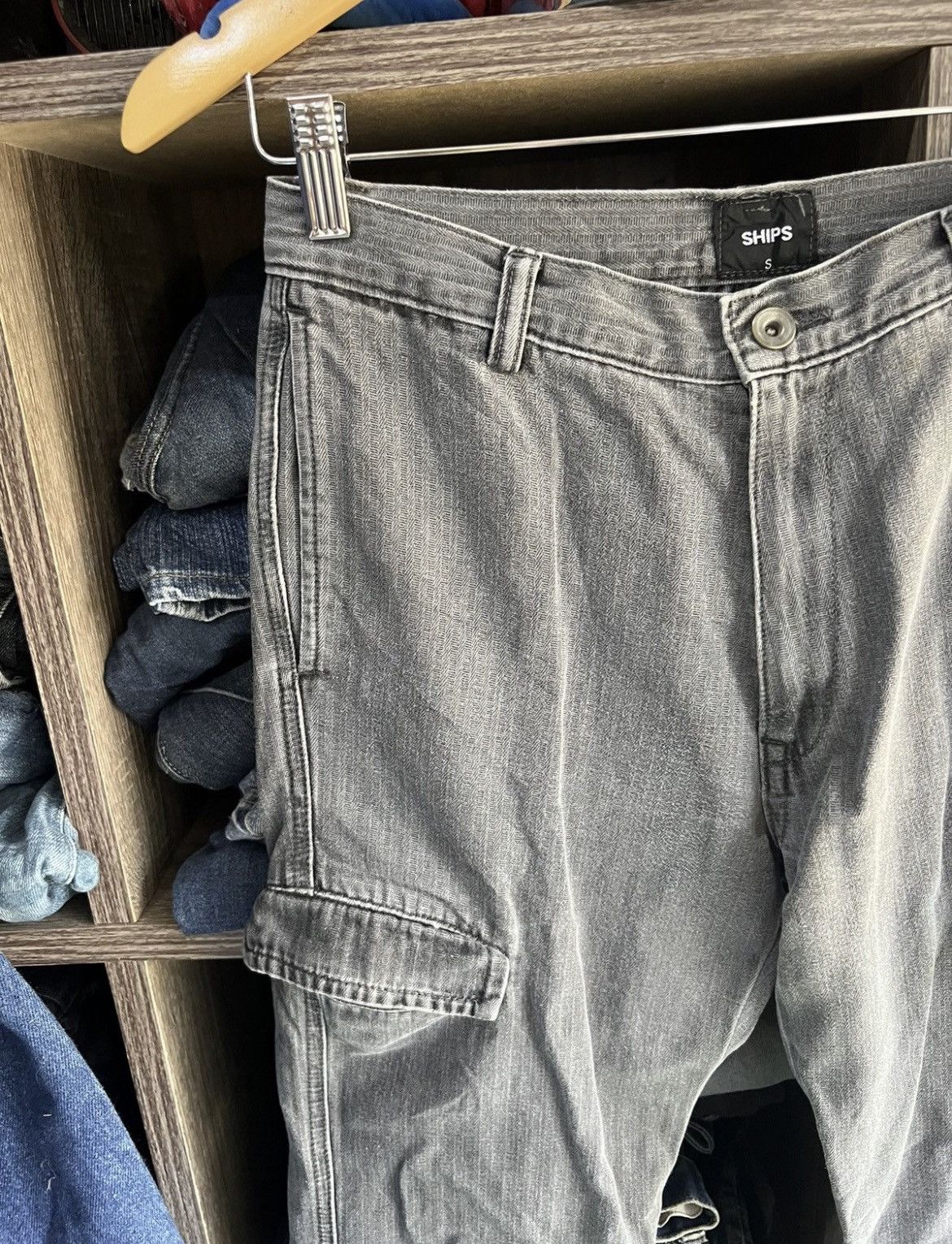 SHIPS 🔥Ships 6 Pockets Cargo Pant Size US 29 - 8 Thumbnail