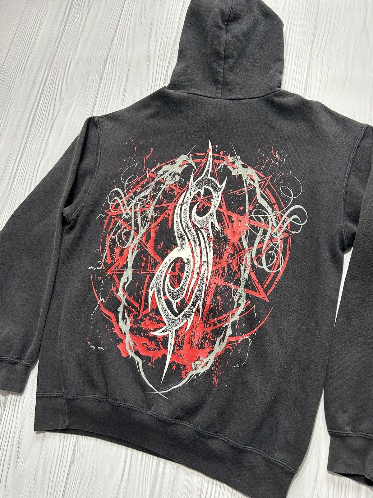 Band Tees Vintage Y2K Allprinted Thrash Metal Band Slipknot Hoodie Size US M / EU 48-50 / 2 - 10 Thumbnail