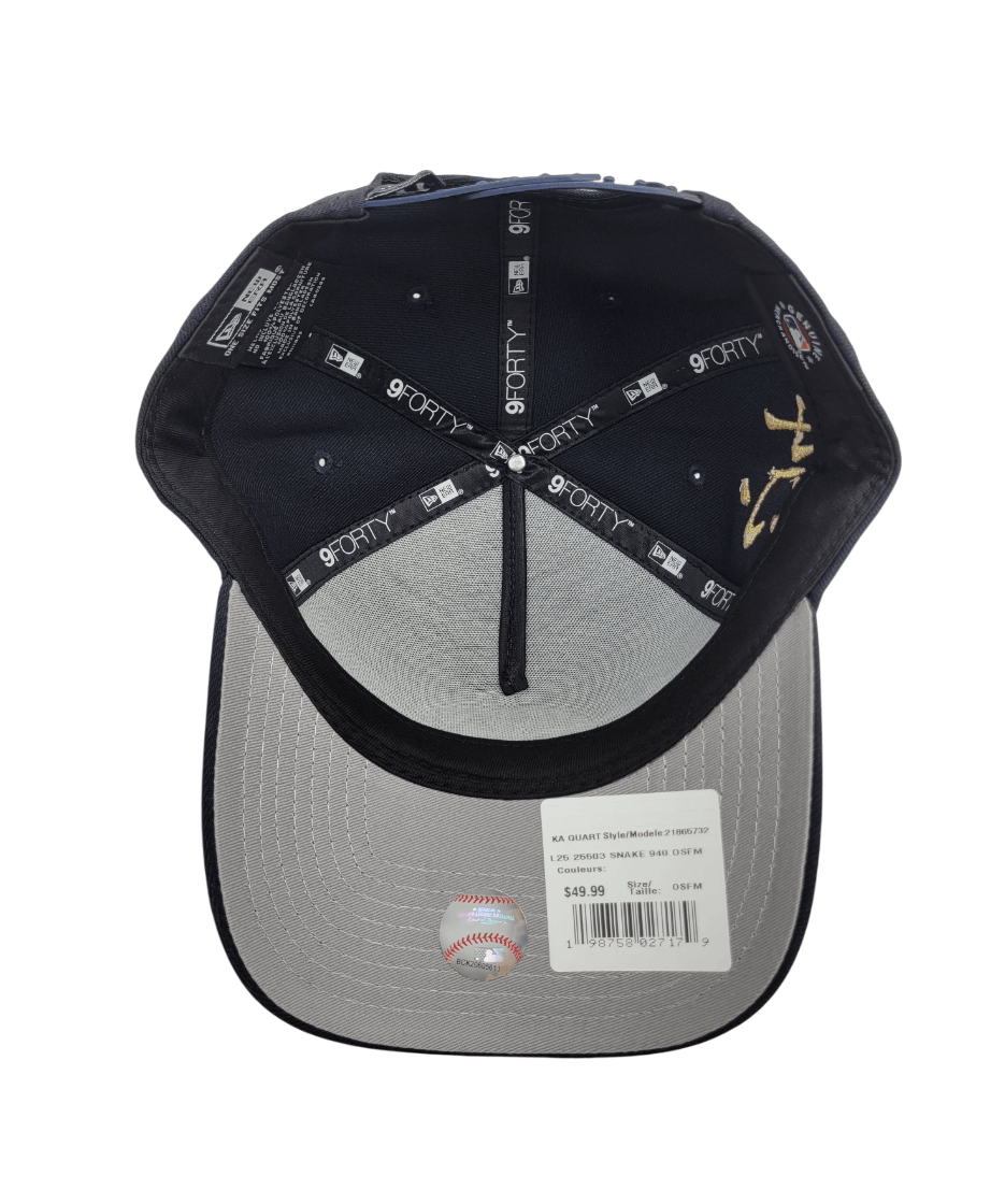 New Era MLB New Era Seattle Mariners 7 1/2 Navy Blue/Teal Fitted Cap Size ONE SIZE - 6 Thumbnail