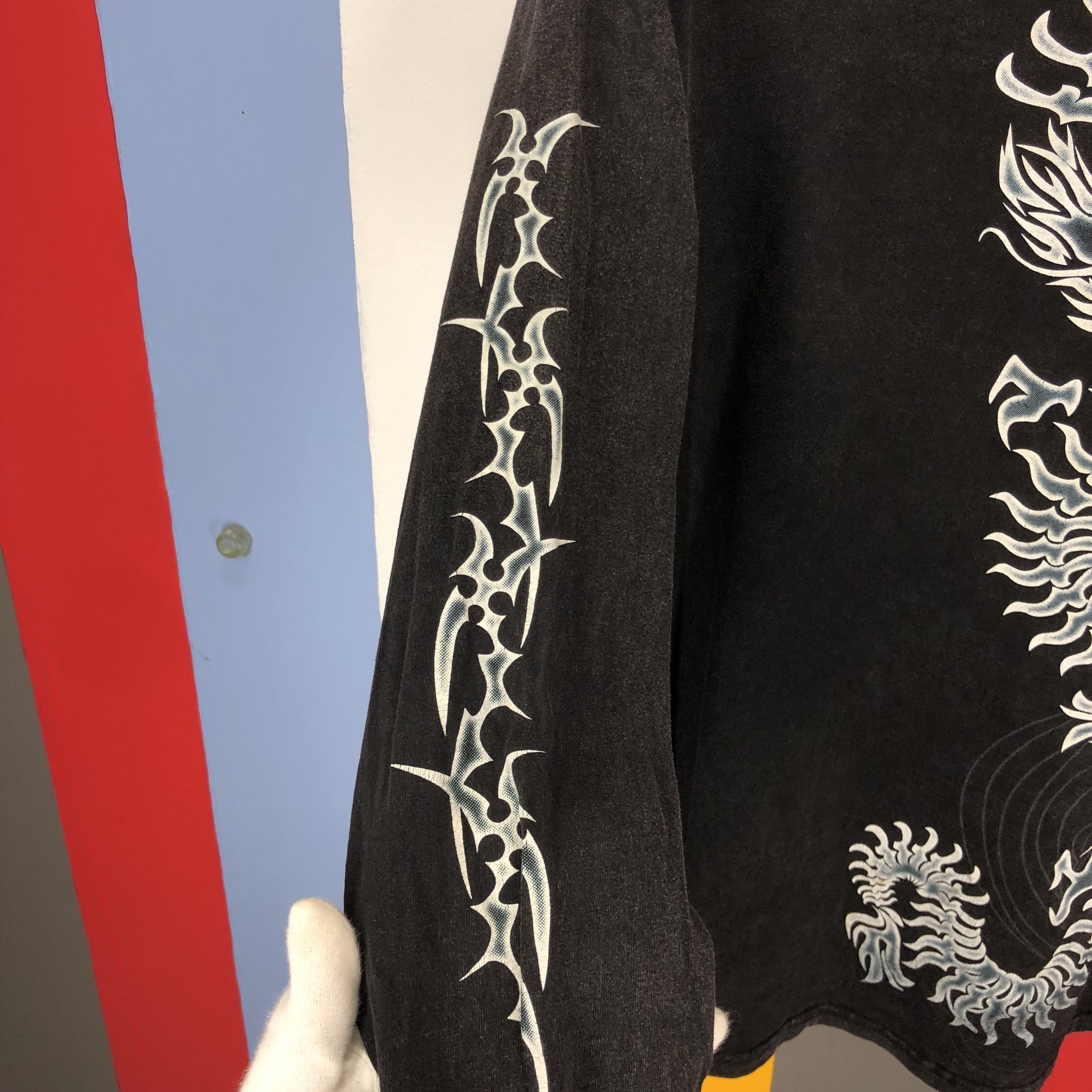 Japanese Brand CROSS KEDS Rare Design Dragon Born Sweatshirt #1662/04 Size US M / EU 48-50 / 2 - 3 Thumbnail