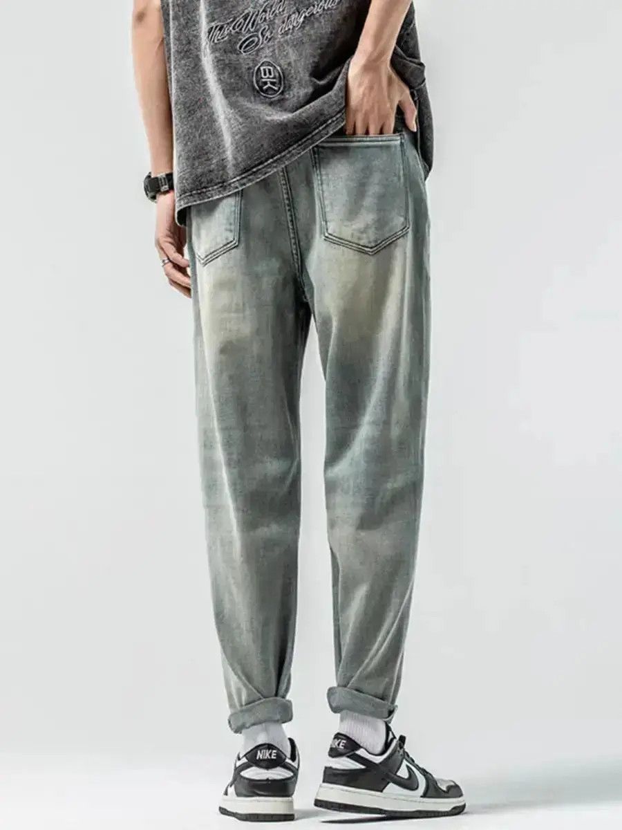 Japanese Brand Loose Embroidered Vintage Casual Jeans Size US 30 / EU 46 - 6 Thumbnail