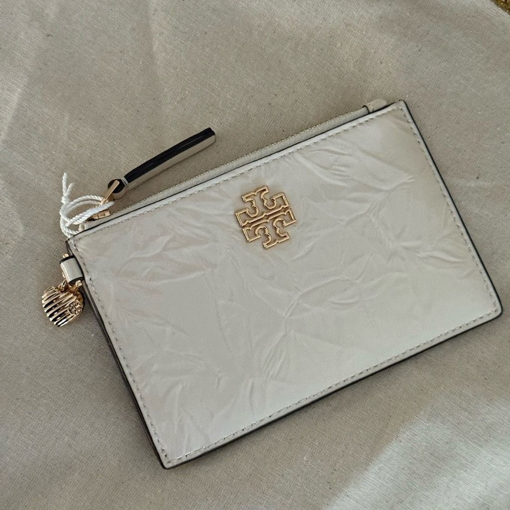 Tory Burch New tory burch Britten cardholder in shine leather Size ONE SIZE - 2 Thumbnail