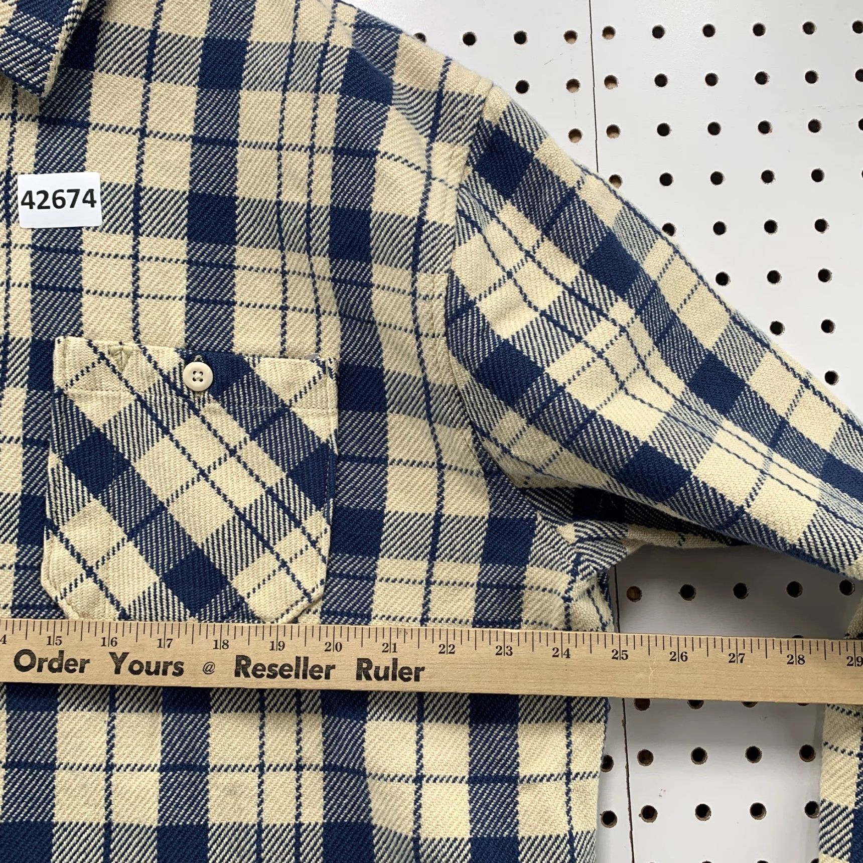 The North Face The North Face Womens XXL Blue Plaid Button Down Shacket Outdoor Heavy Jacket Size XXL / US 16-18 / IT 52-54 - 4 Thumbnail
