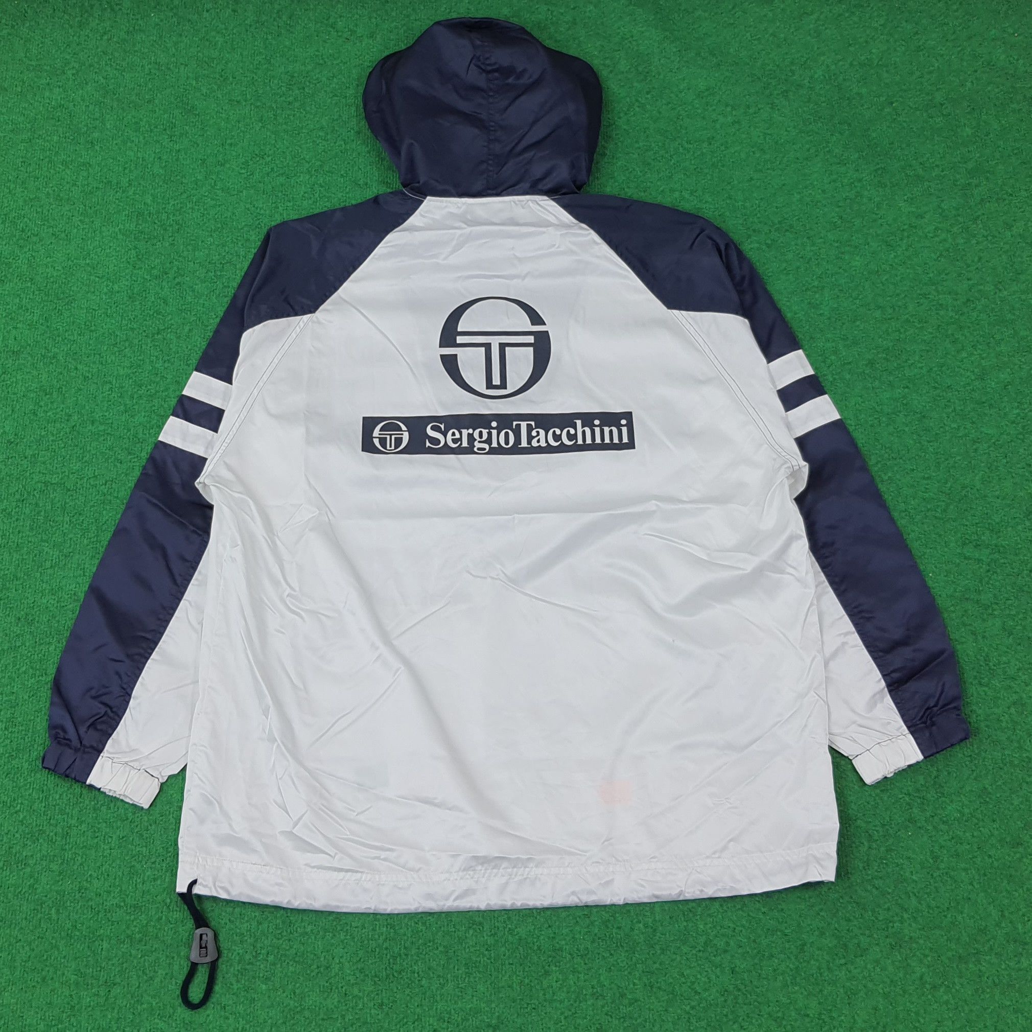 Sergio Tacchini Vintage Sergio Tacchini Half Zipper Jacket C238N10 Size US XL / EU 56 / 4 - 1 Thumbnail