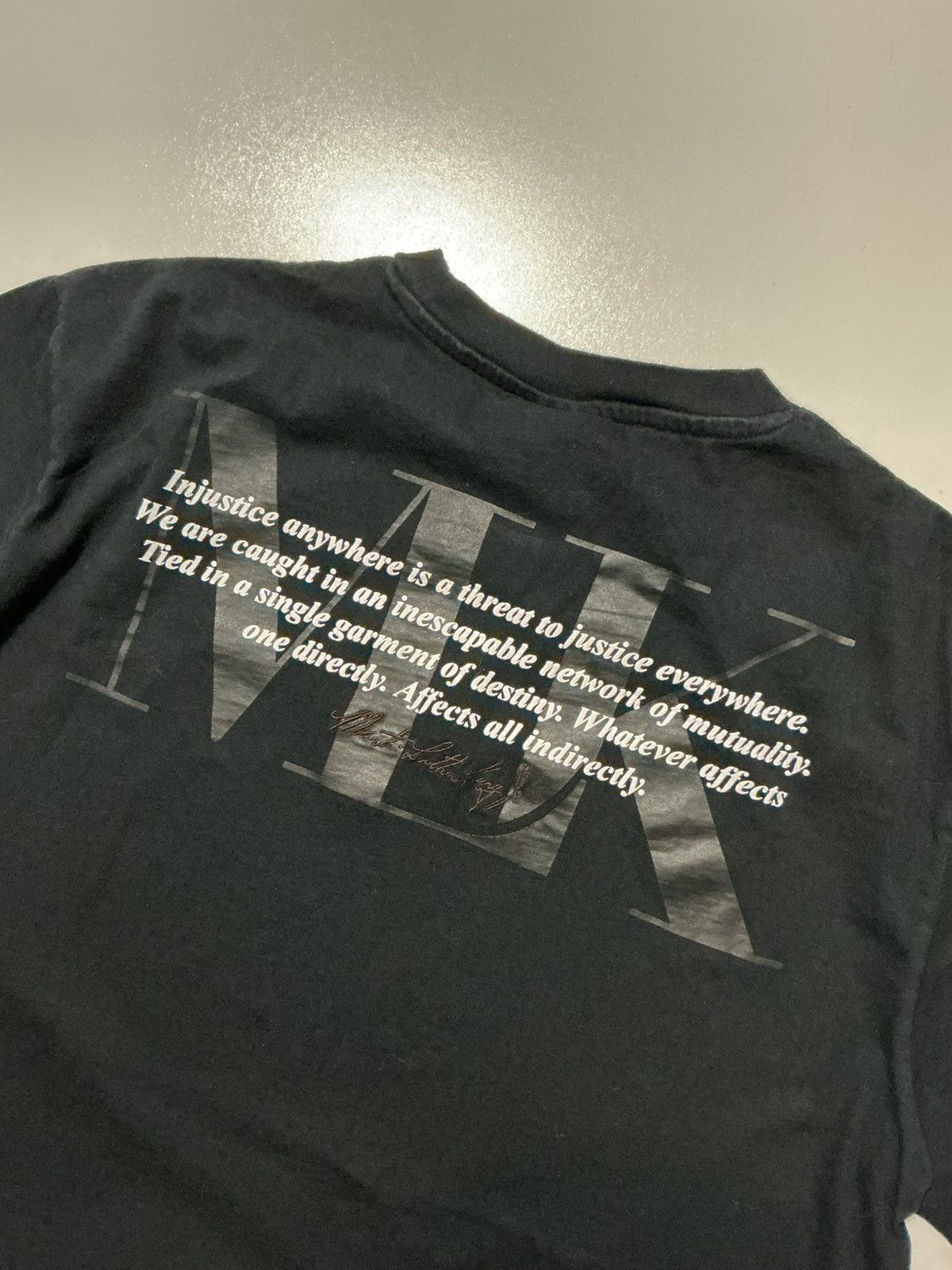 Shoe Palace Martin Luther King Jr Injustice Anywhere Is A Threat T-Shirt Size US L / EU 52-54 / 3 - 10 Thumbnail