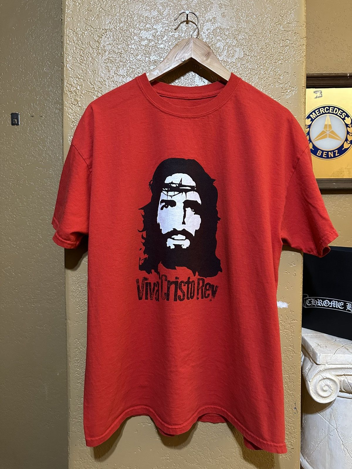 Vintage Viva Cristo Rey T Shirt Che Guevara