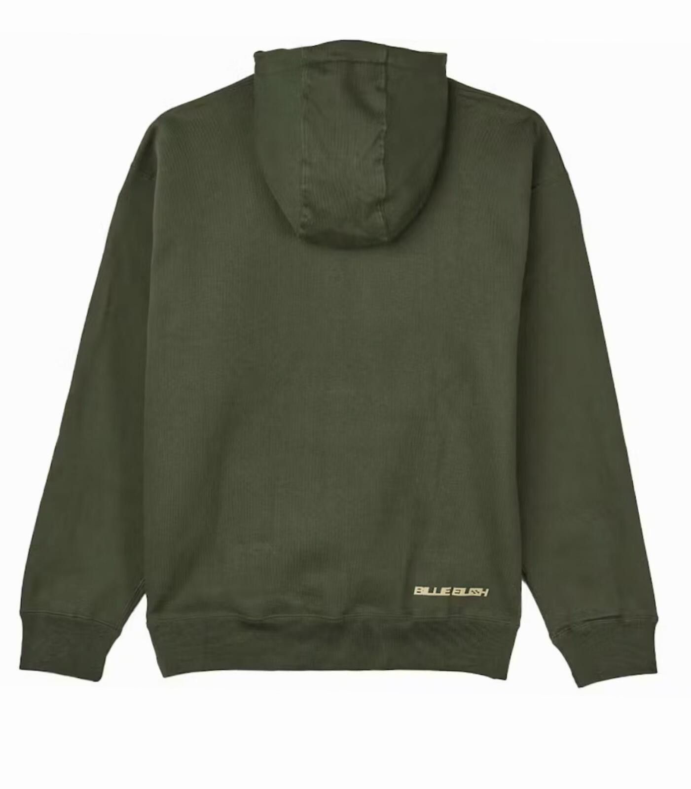 Nike Nike x Billie Eilish Fleece Olive Hoodie StockX Cert. Medium Size M / US 6-8 / IT 42-44 - 2 Thumbnail