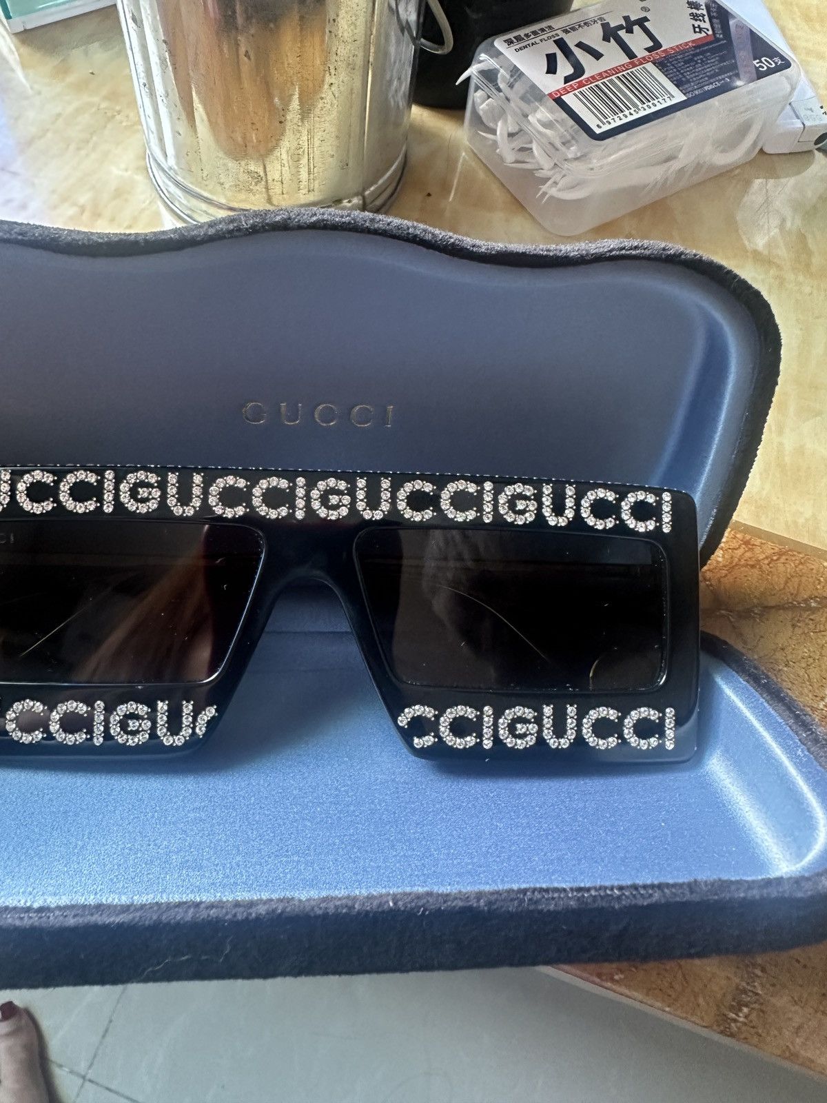 Gucci Gucci runway sunglasse Size ONE SIZE - 3 Thumbnail