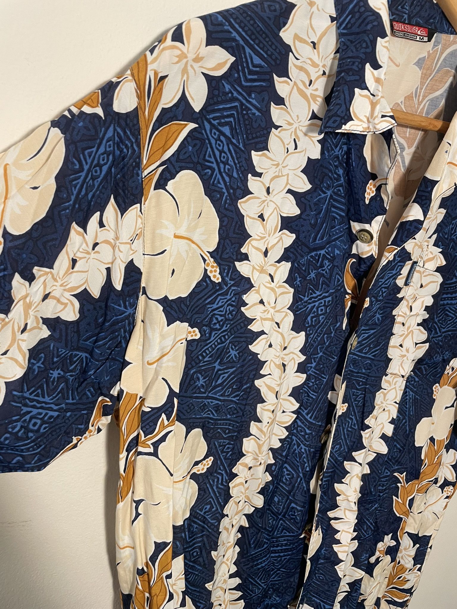 Quicksilver Vintage qiucksilver hawaiian shirt Size US M / EU 48-50 / 2 - 4 Thumbnail