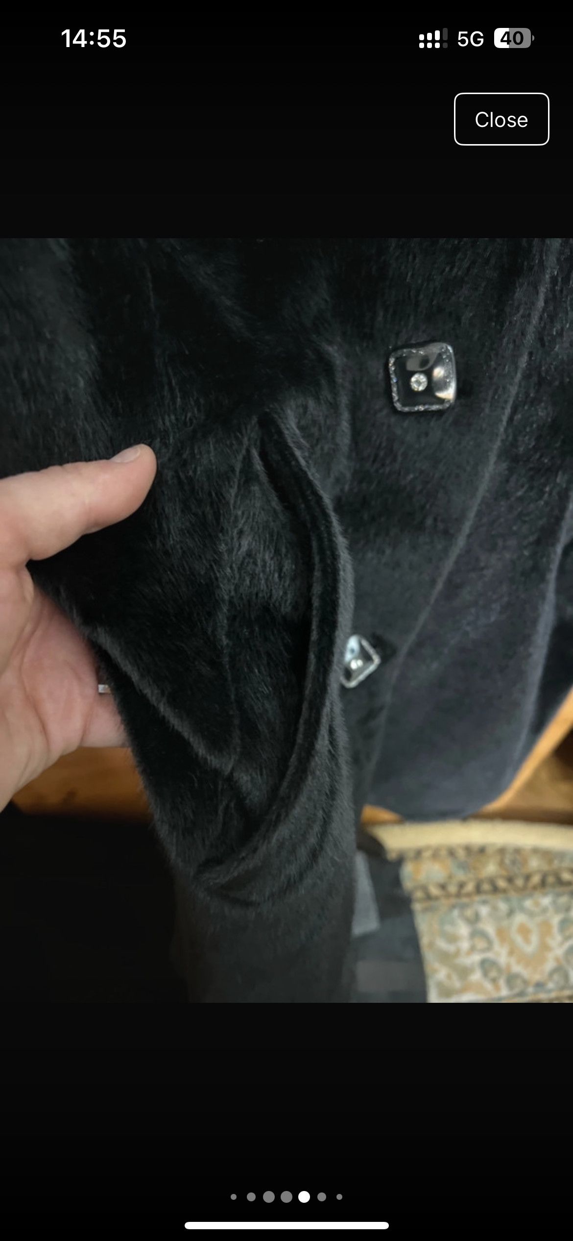Other Luxury Cashmere Blend Winter Coat | Soft Polished Wool Size M / US 6-8 / IT 42-44 - 9 Thumbnail